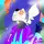 Kitty purple diamond