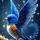 L'oiseau bleu 