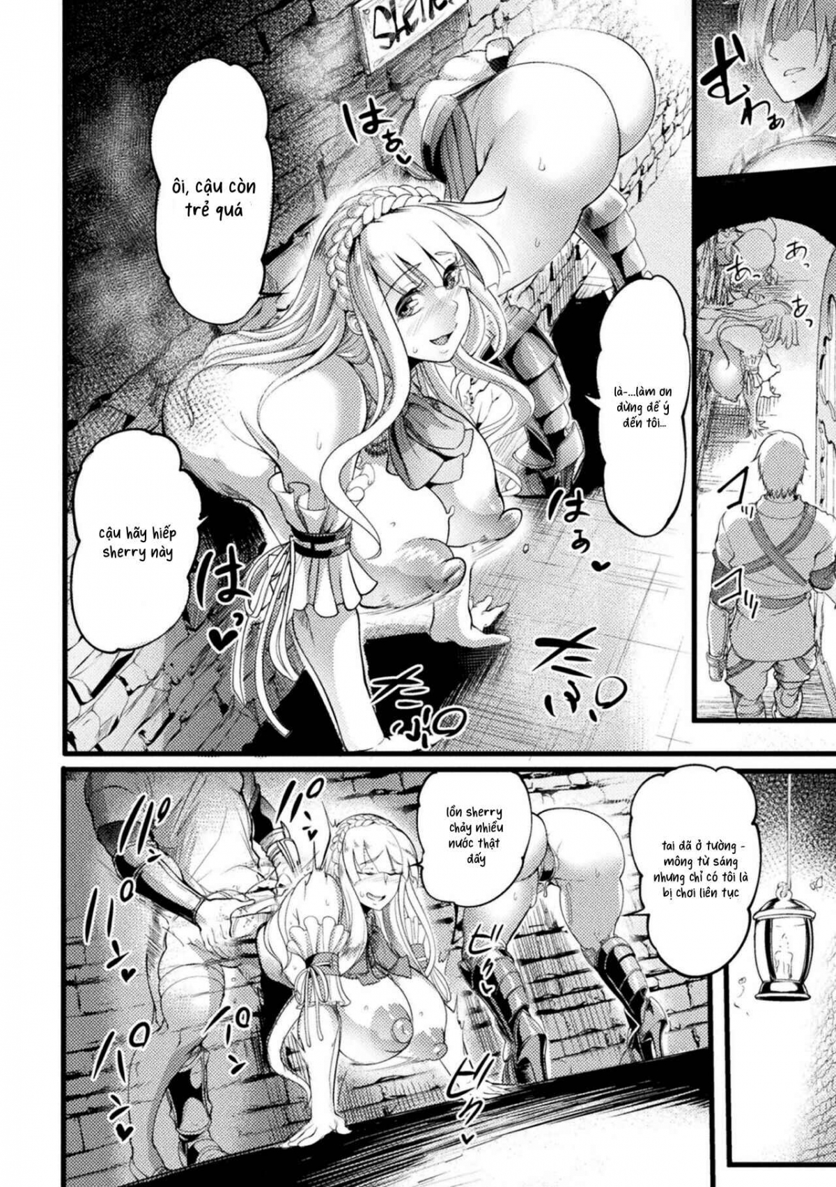 Đọc truyện hentai Teikoku no Nikubenki ~Otosareta Hime to Onna Kishi~ Oneshot.