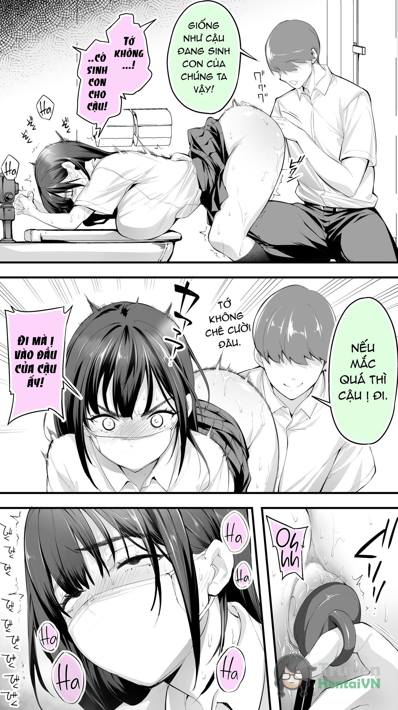 Đọc truyện hentai Okoranaide Hoshikawa-san 2 Oneshot