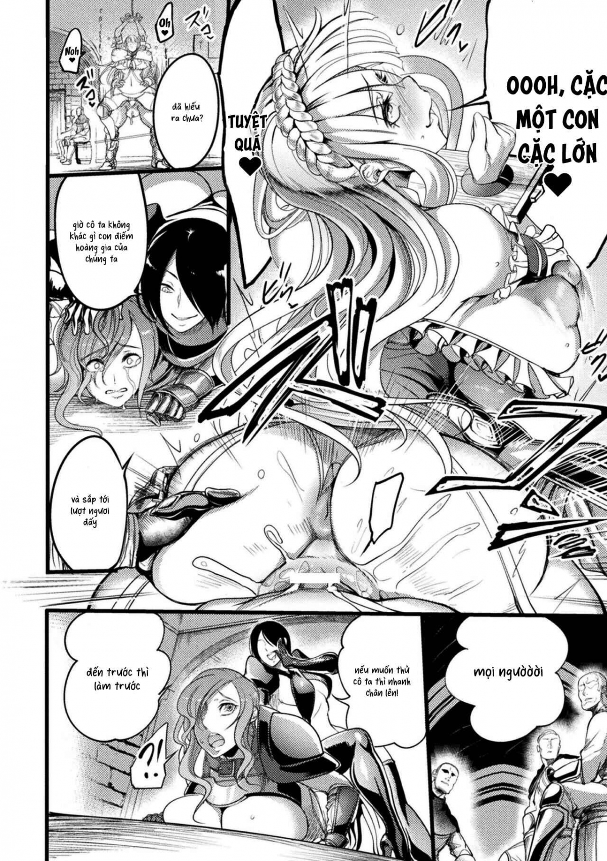 Đọc truyện hentai Teikoku no Nikubenki ~Otosareta Hime to Onna Kishi~ Oneshot.
