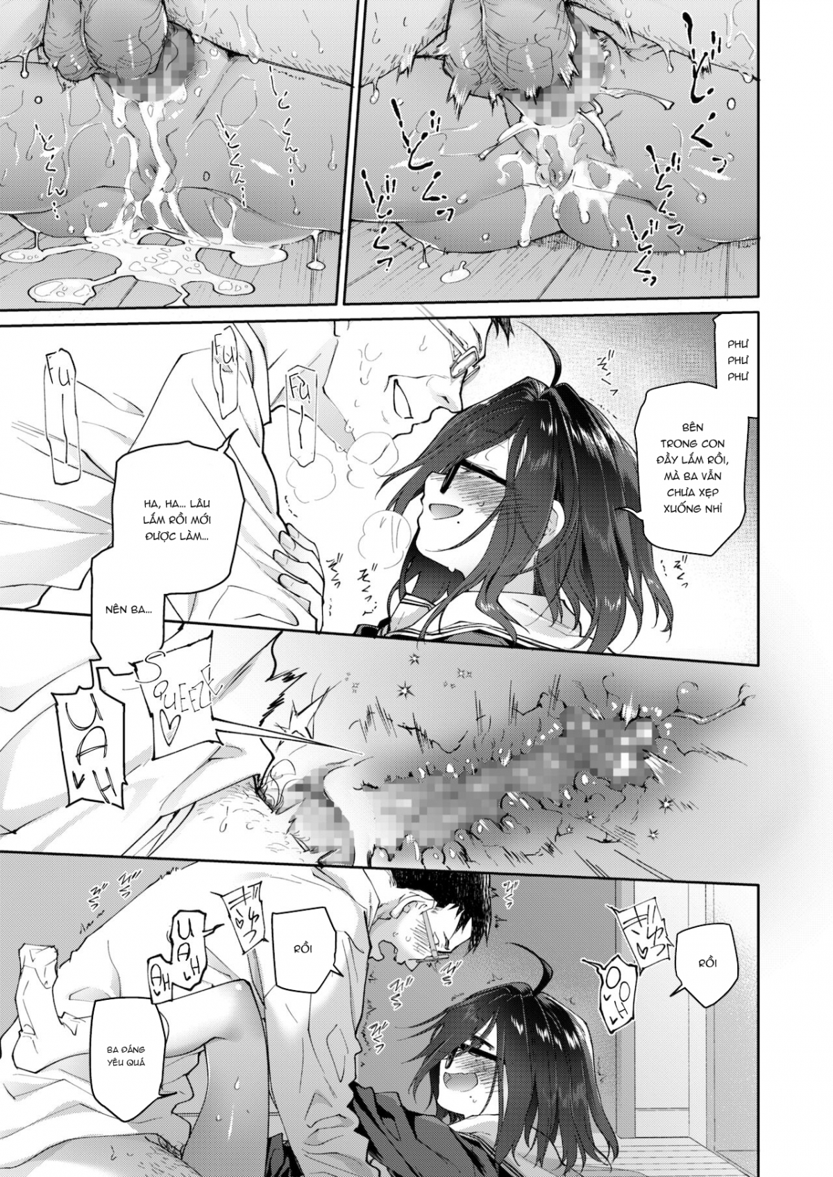 Đọc truyện hentai Chichi no Aijin 13-sai - Oneshot.