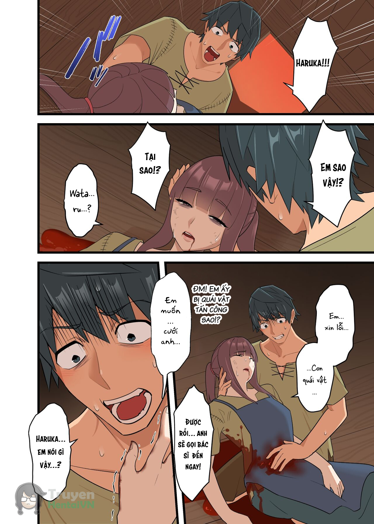 Đọc truyện hentai Thợ săn quỷ may mắn và cô quỷ hấp tinh múp rụp - Chap 1