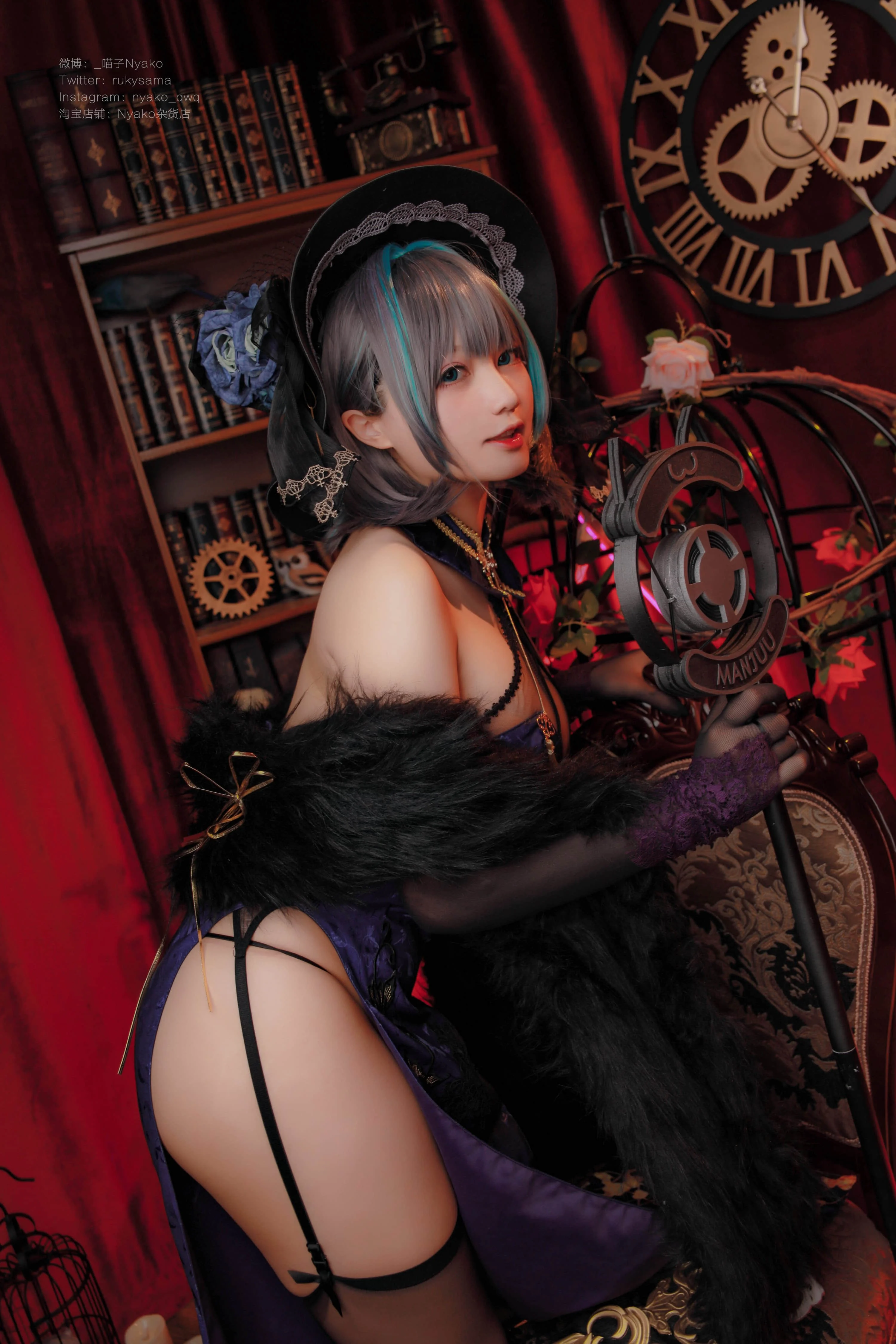 Đọc truyện hentai Tuyển tập Albums siêu phẩm Cosplay - Chap 808 - Nyako - Cheshire Cheongsam