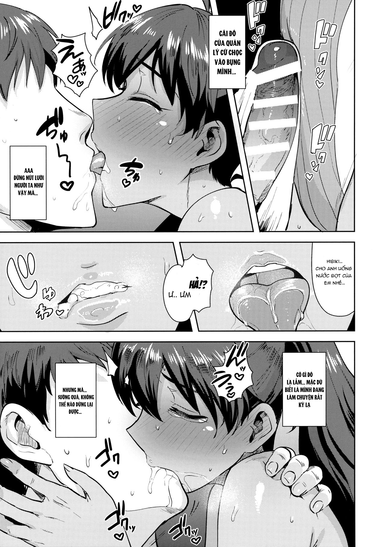 Đọc truyện hentai Hibiki ở bể bơi - Oneshot