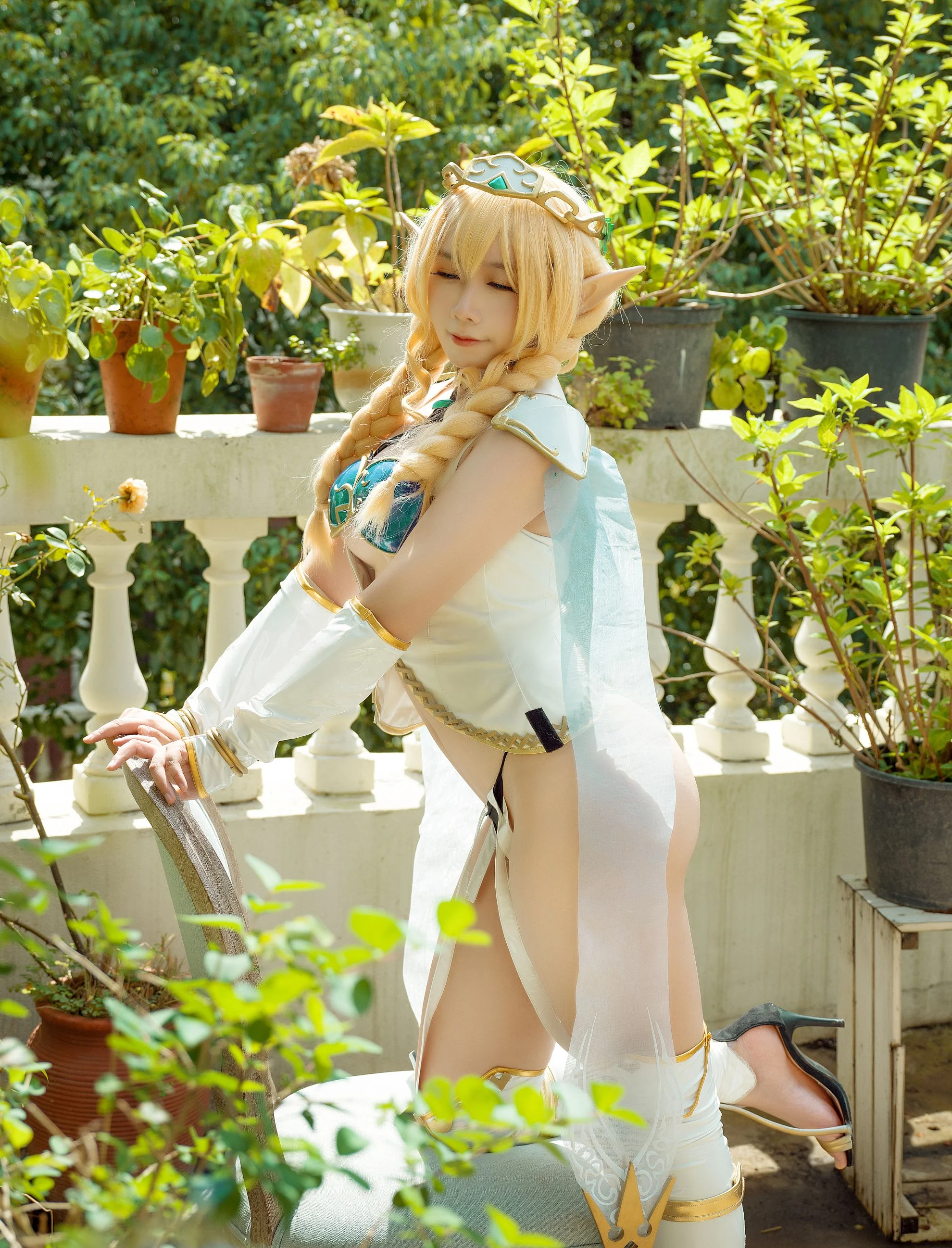 Đọc truyện hentai Tuyển tập Albums siêu phẩm Cosplay - Chap 911 - [Mahua Sauce] Elf Village Lincia