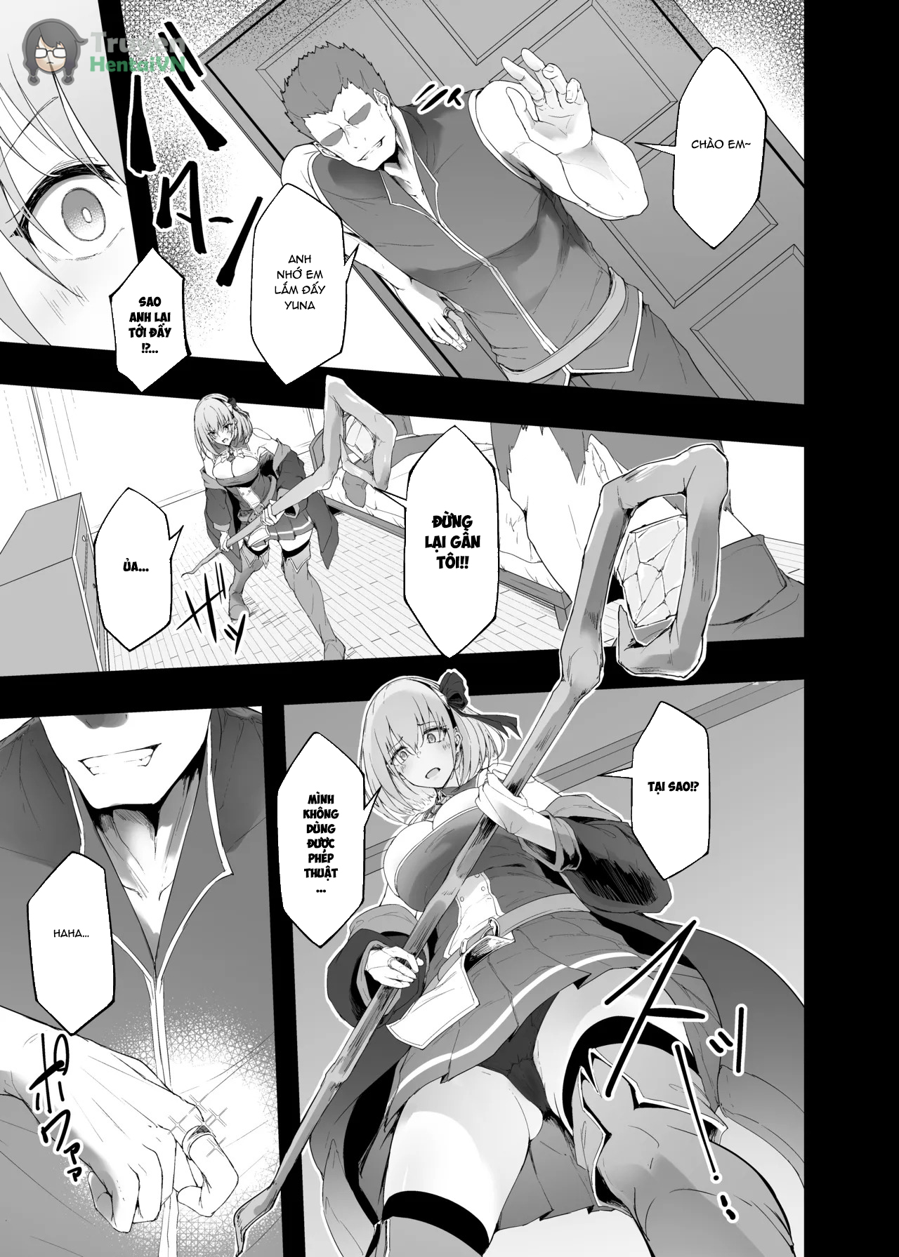 Đọc truyện hentai Yuusha no Kanojo wa NTR reru - Oneshot