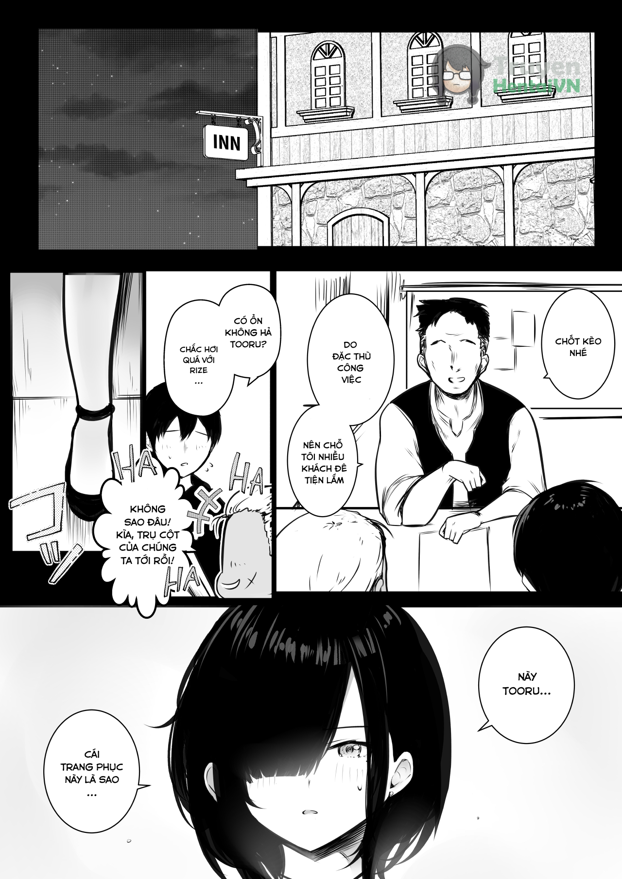 Đọc truyện hentai Onna-kishi Rize wa Koyoi mo Maotoko ni Idakareru 2 - Oneshot