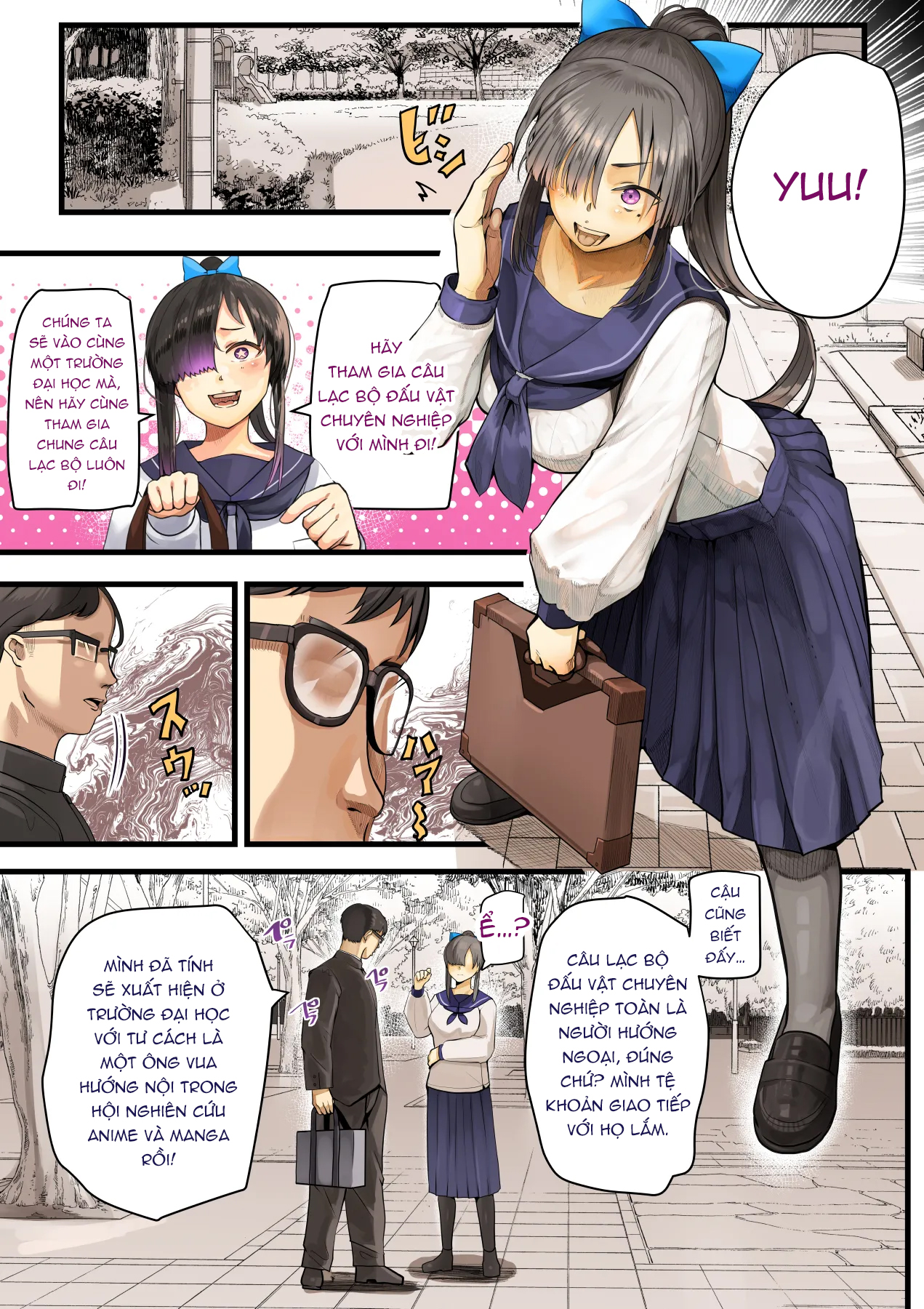 Đọc truyện hentai Kimi no Maku o Yaburu no wa Boku dato Omotteta.. InCha NTR Monogatari -BSS Hen- - Oneshot