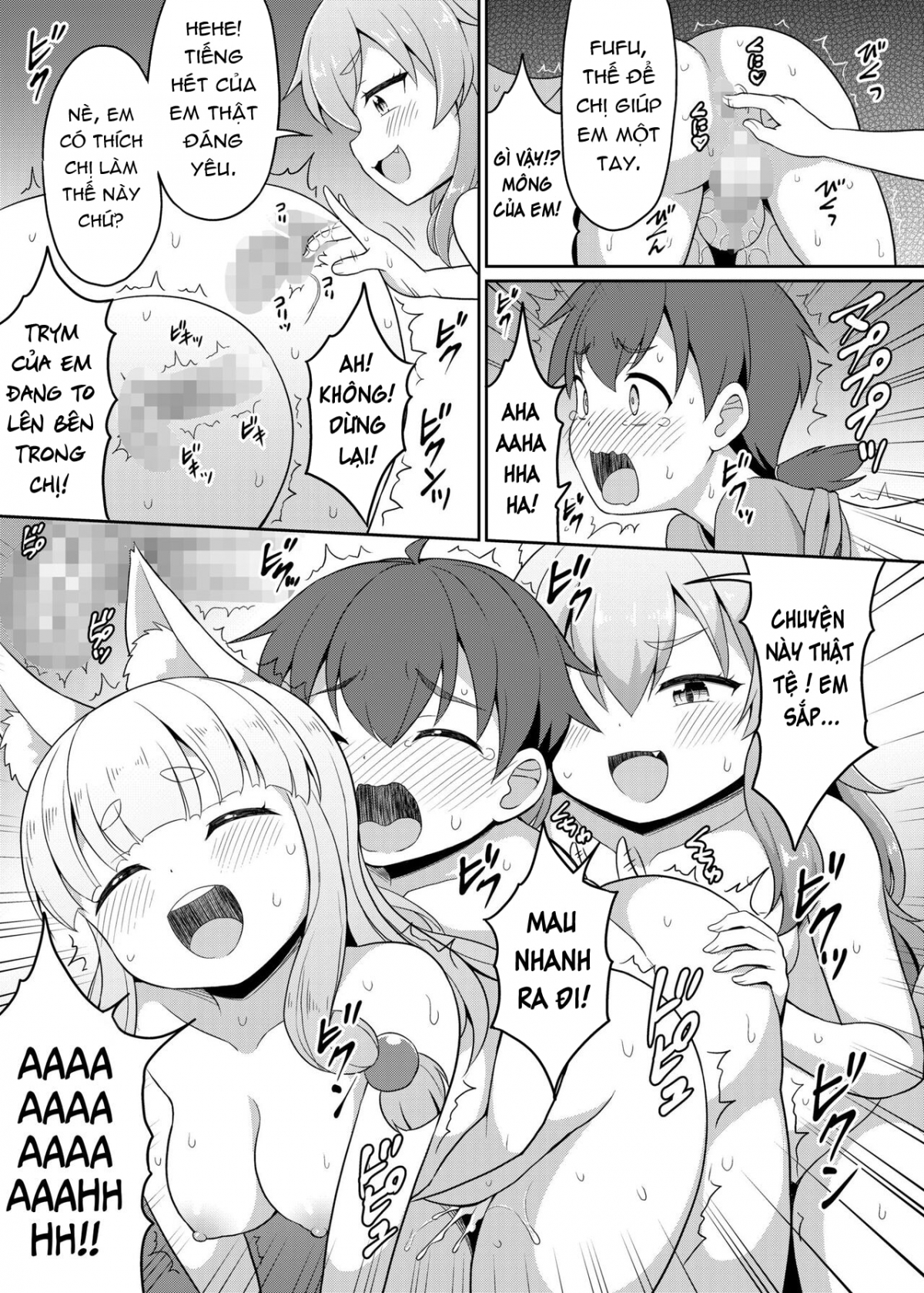 Đọc truyện hentai Cậu bé âm dương sư và hai chị hồ ly ống tre. - Oneshot