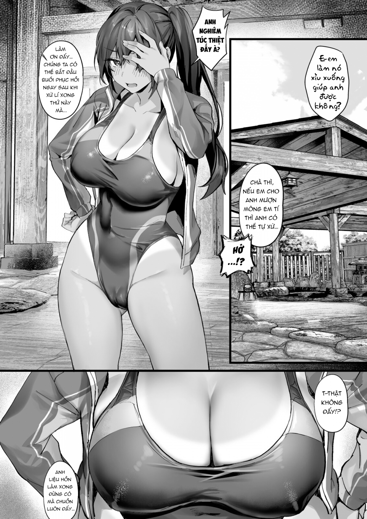 Đọc truyện hentai Vào cái đêm hè tôi thành đôi với một cô gái rám nắng, tôi lỡ vô tình làm mẹ vợ mang thai. - Oneshot siêu phẩm