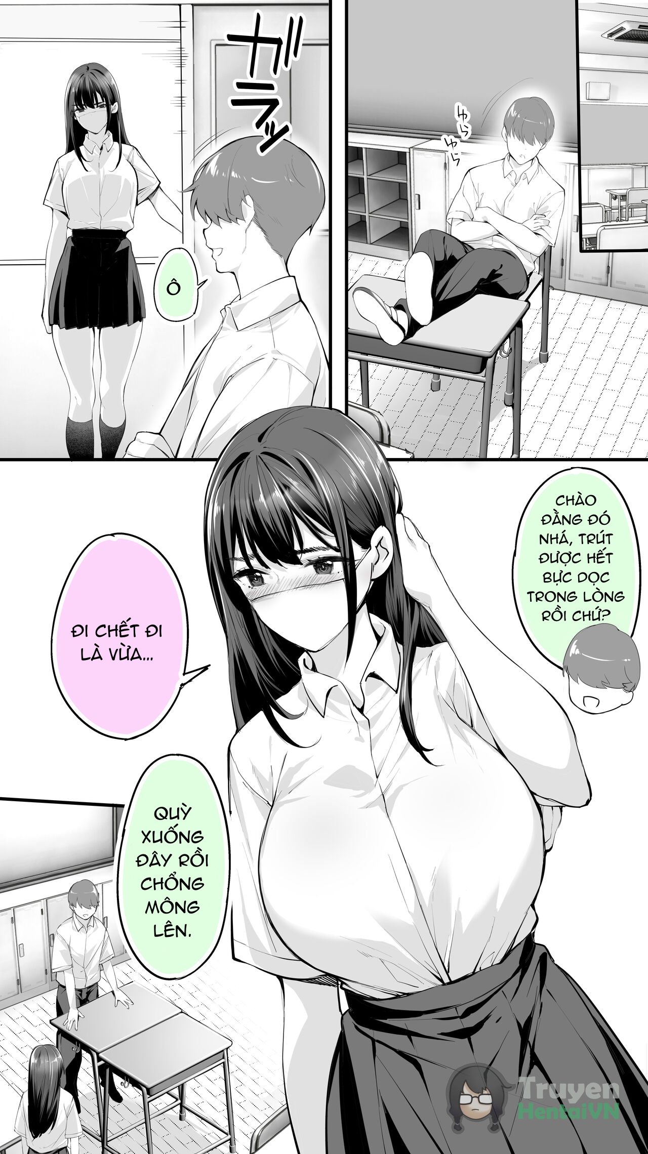 Đọc truyện hentai Okoranaide Hoshikawa-san 2 Oneshot