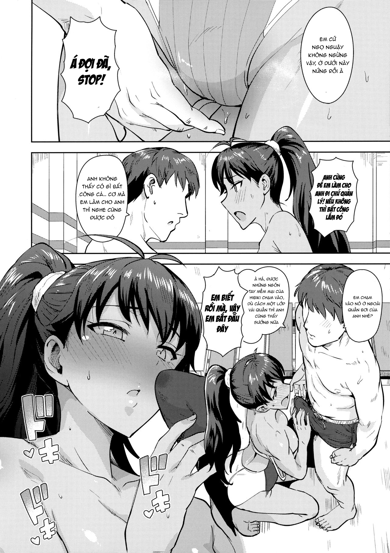 Đọc truyện hentai Hibiki ở bể bơi - Oneshot