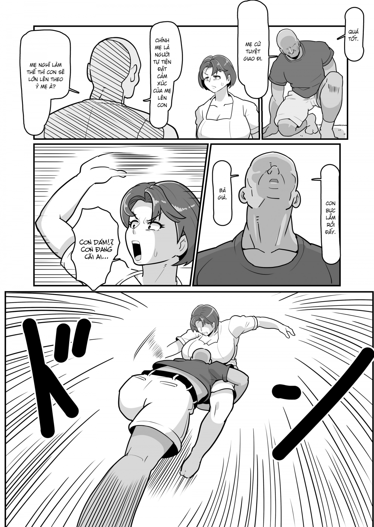 Đọc truyện hentai Bote Haha ~Ore o Jikka kara Oidashita Mukatsuku Hahaoya o Muriyari Haramasete Botehara Sex Zanmai!~ - Oneshot