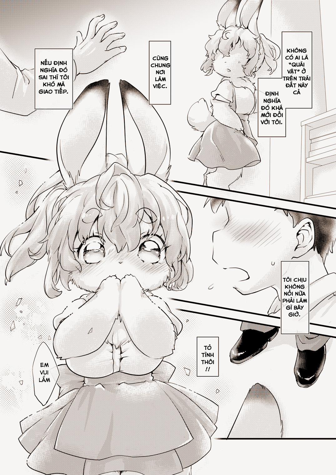 Đọc truyện hentai Tình yêu với bạn gái thỏ - Oneshot