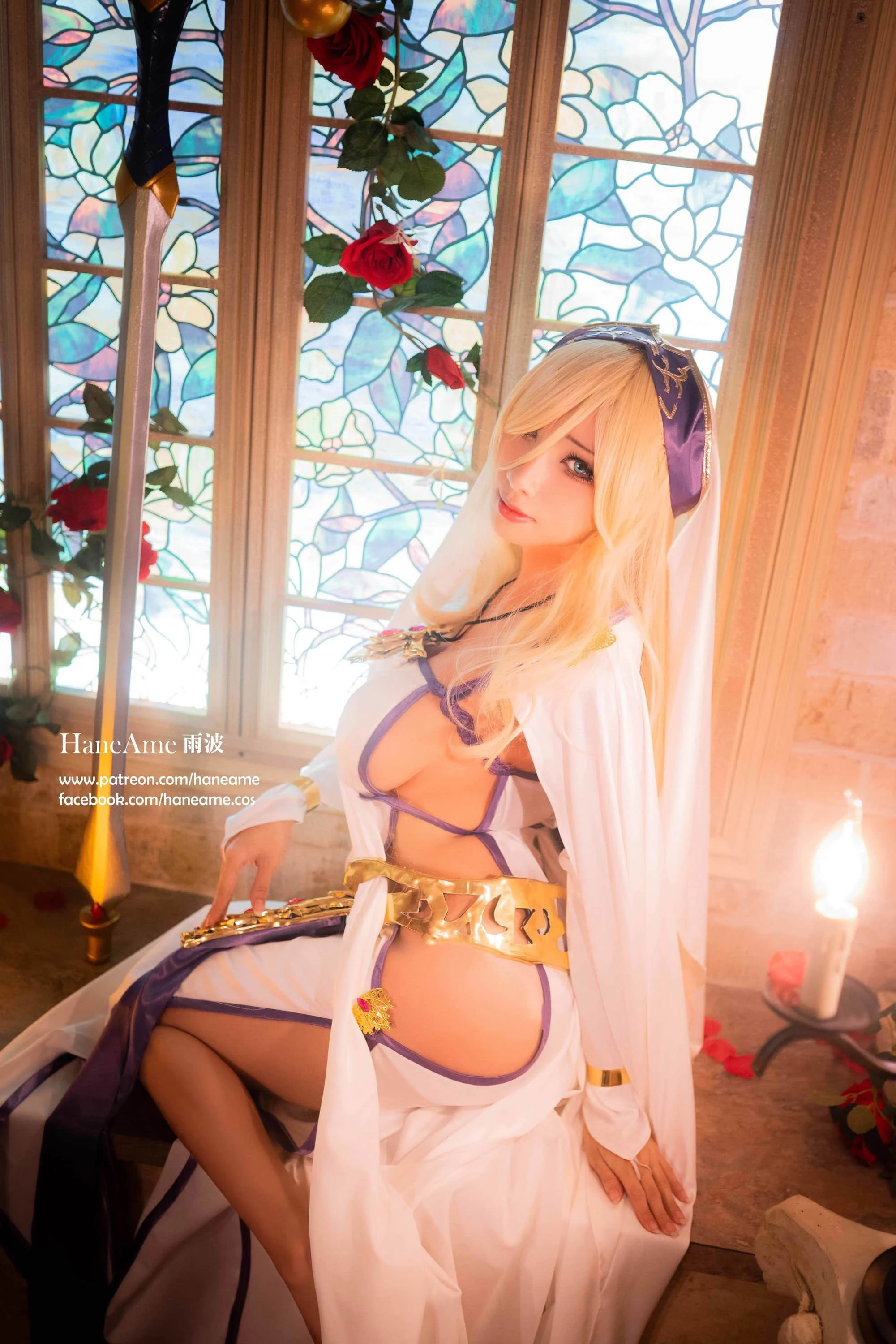 Đọc truyện hentai Tuyển tập Albums siêu phẩm Cosplay - Chap 807 - Hane Ame - Sword Maiden
