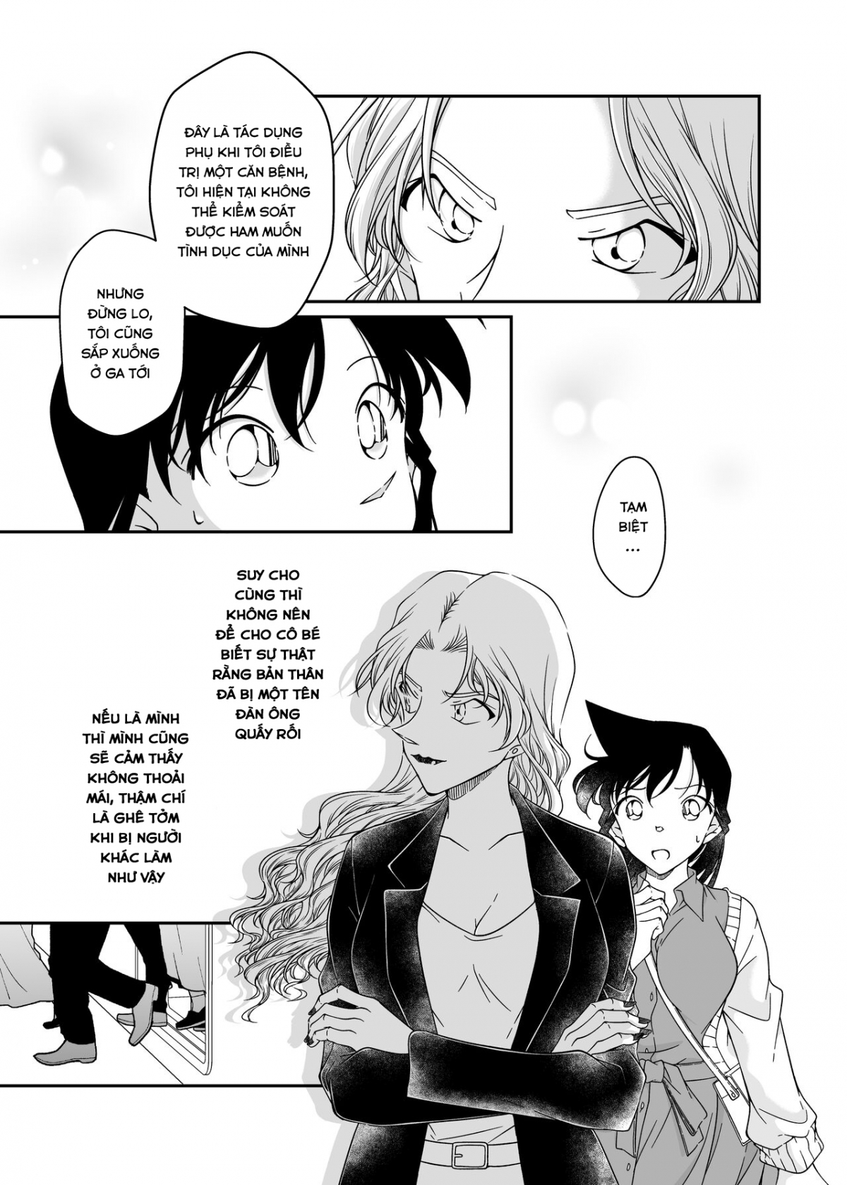 Đọc truyện hentai Cậu không thể trông cậy vào tôi được à? (Detective Conan) - Oneshot
