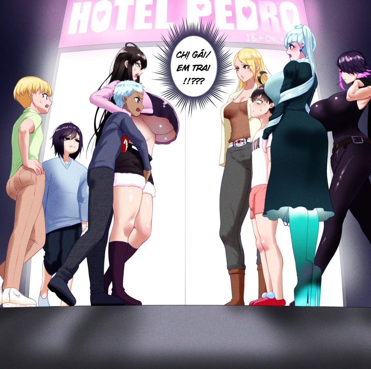 Đọc truyện hentai Chị gái của bro - Oneshot