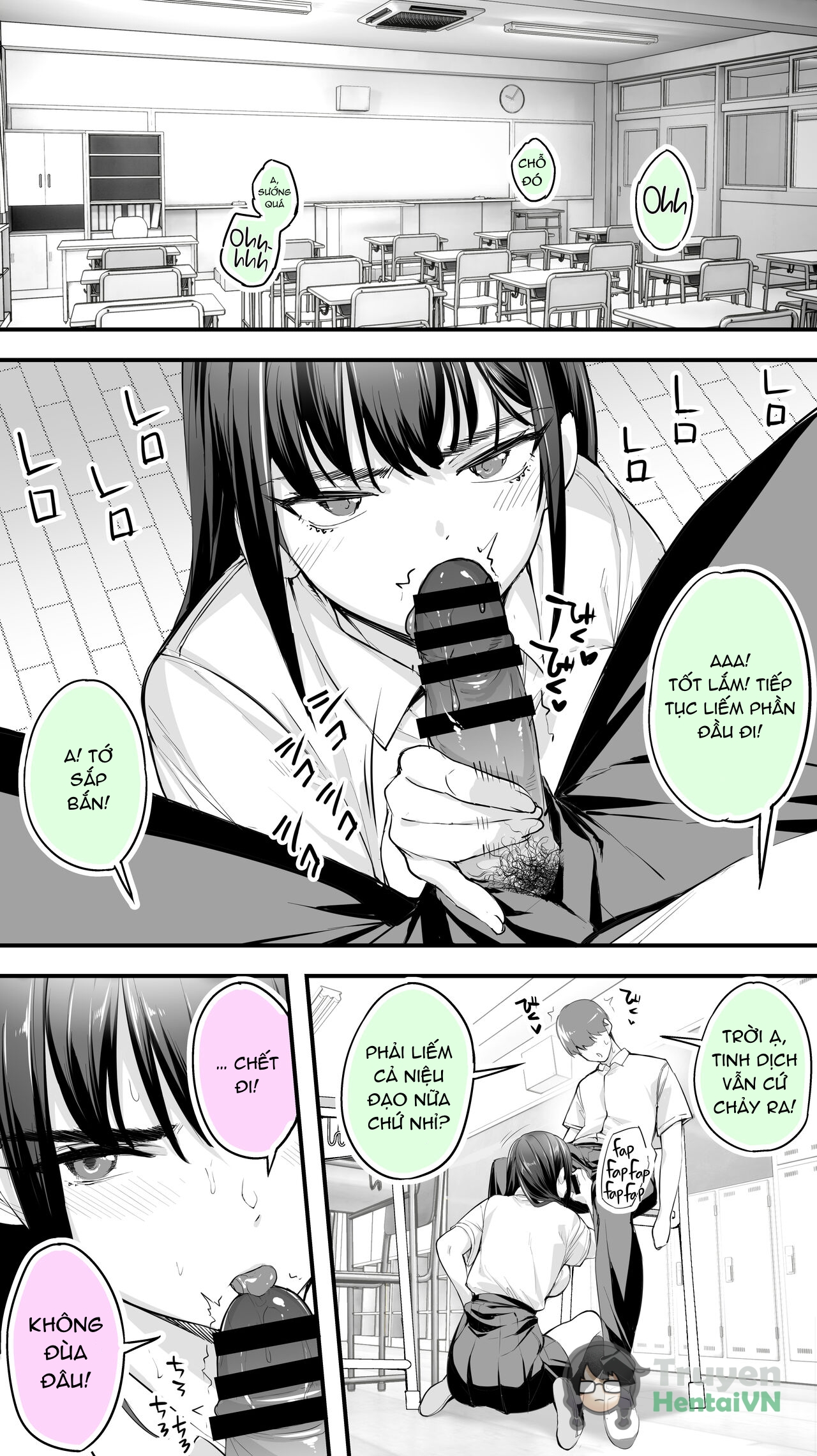 Đọc truyện hentai Okoranaide Hoshikawa-san 2 Oneshot