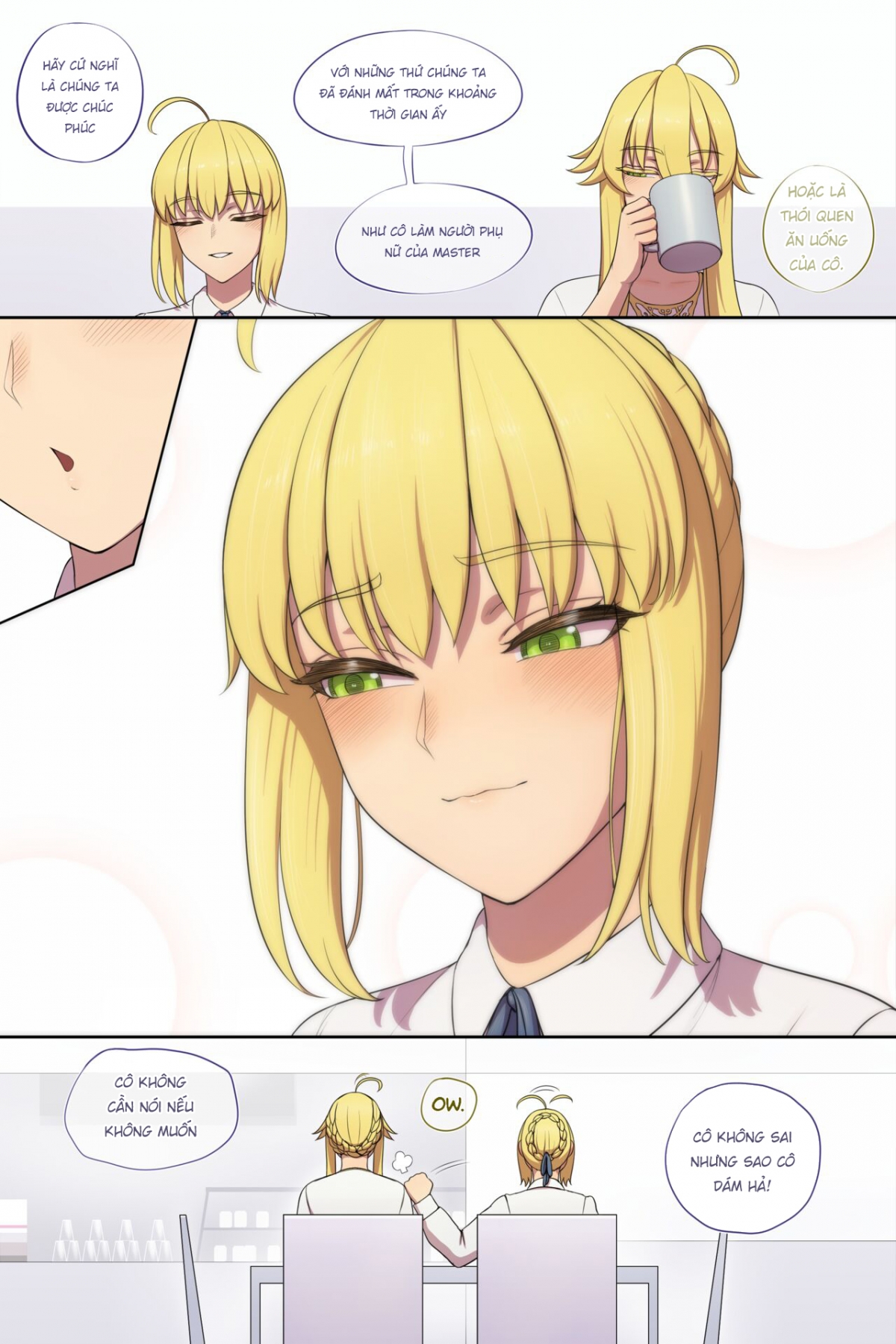 Đọc truyện hentai Lancer Artoria - Oneshot