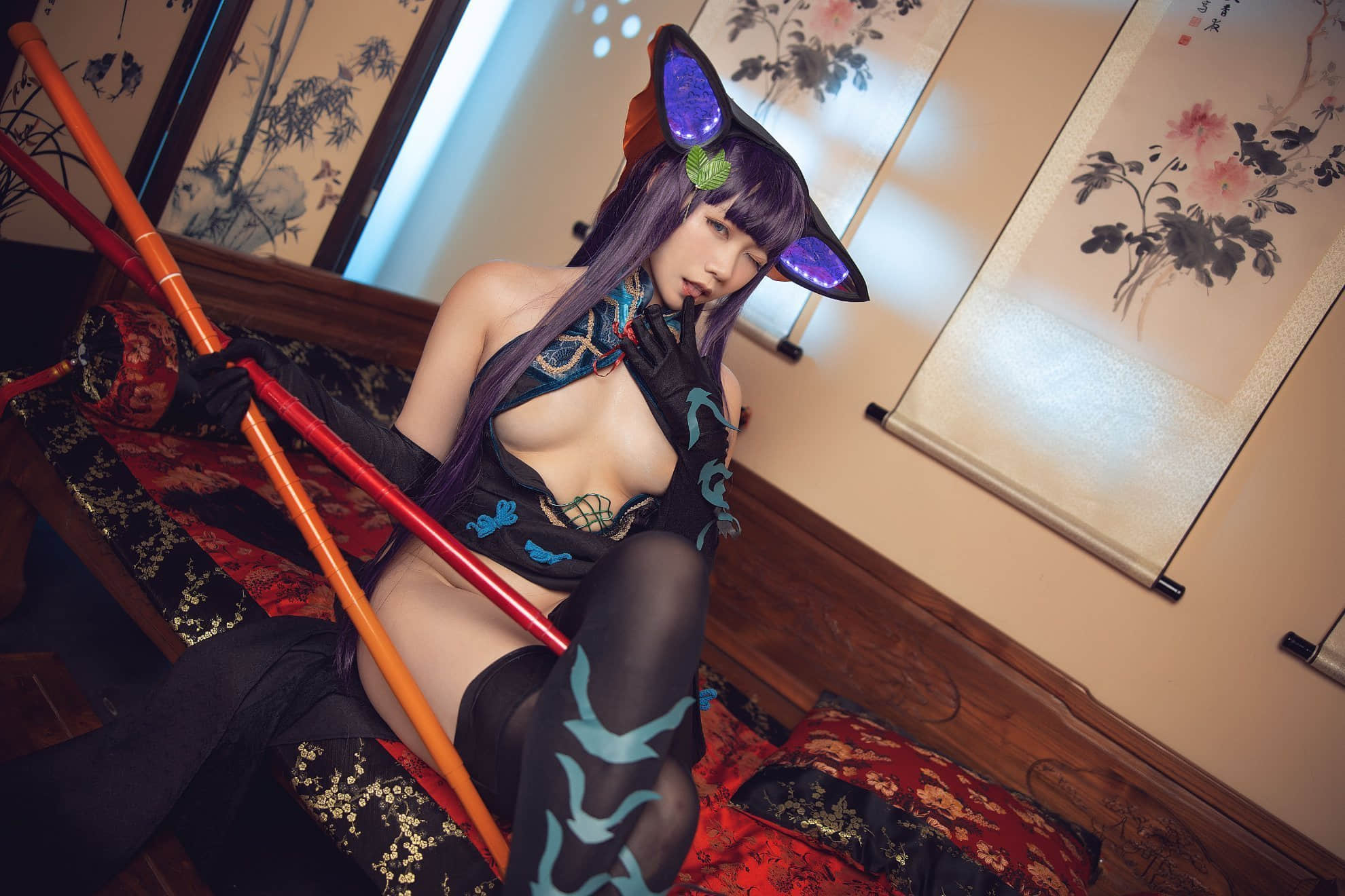 Đọc truyện hentai Tuyển tập Albums siêu phẩm Cosplay - Chap 875 - Mahua Mahua Sauce - Yang Guifei
