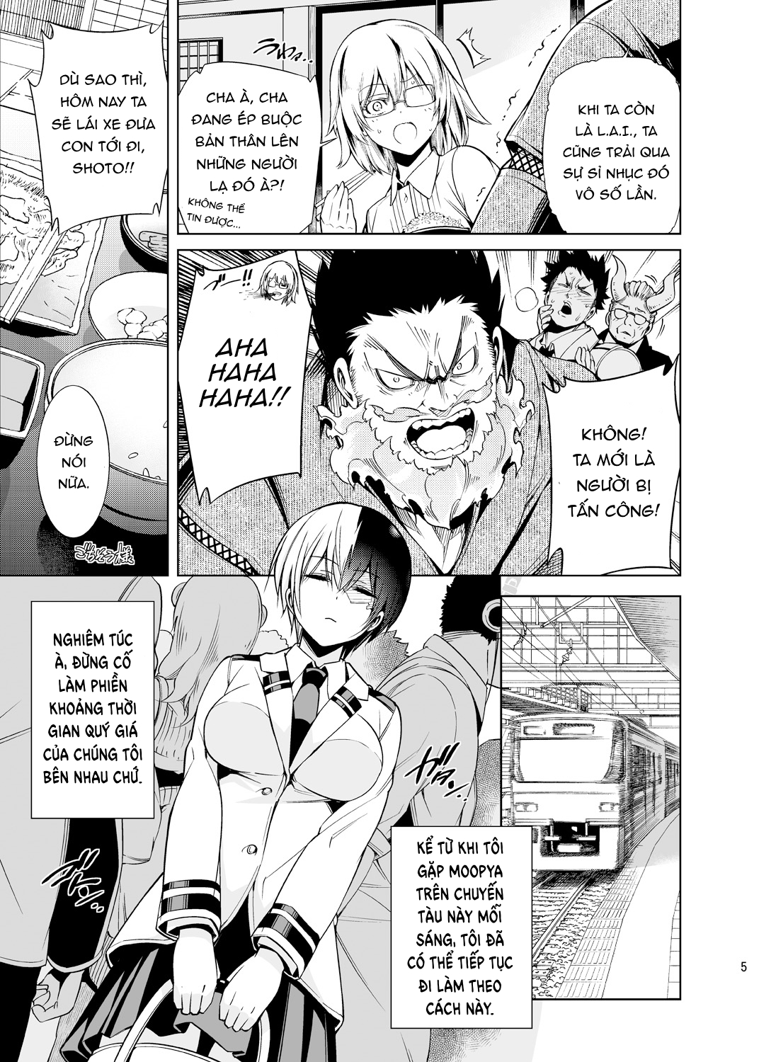 Đọc truyện hentai Koisuru Hyouketsu Girl - Oneshot