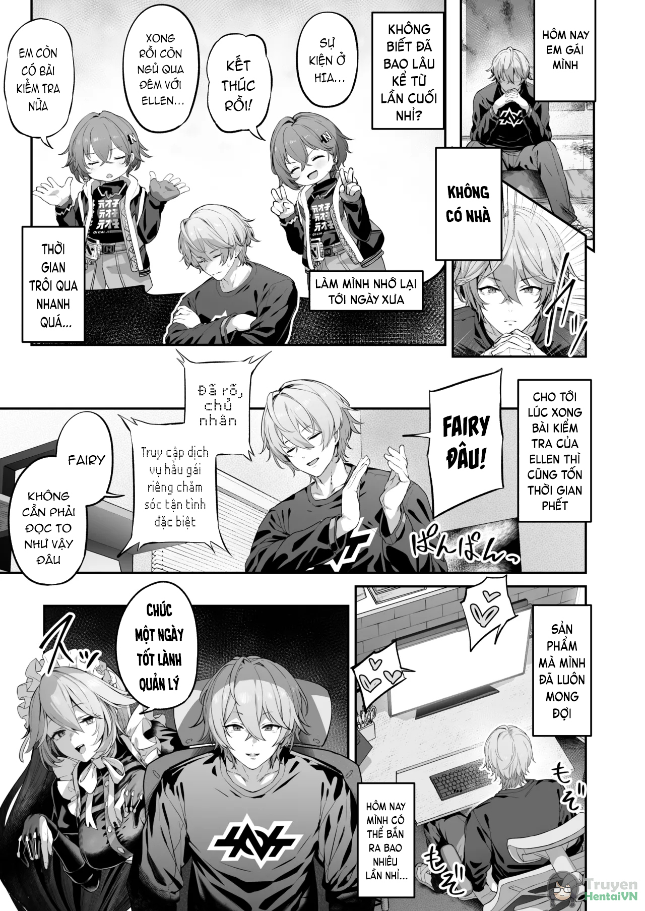 Đọc truyện hentai Em hầu gái ngọt nước của tôi - Oneshot