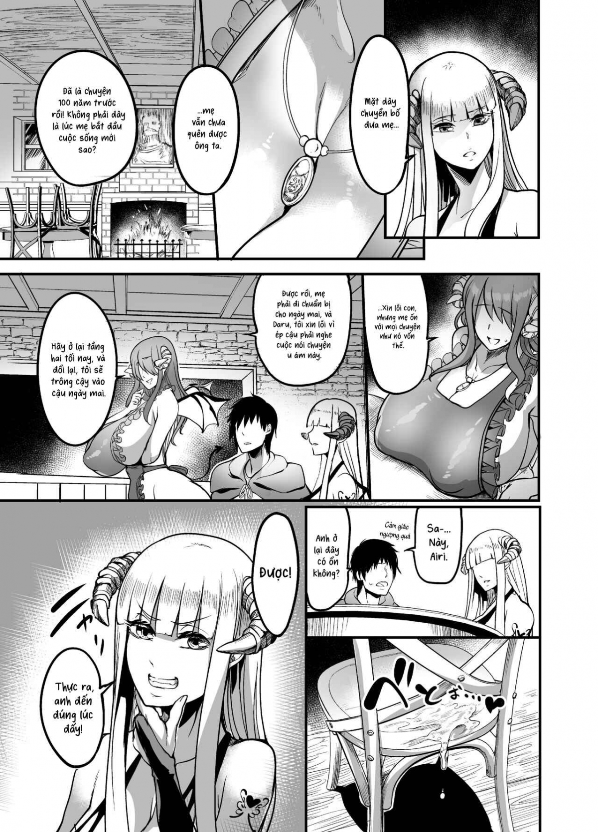 Đọc truyện hentai Succubus vú to như vú bò - Oneshot.