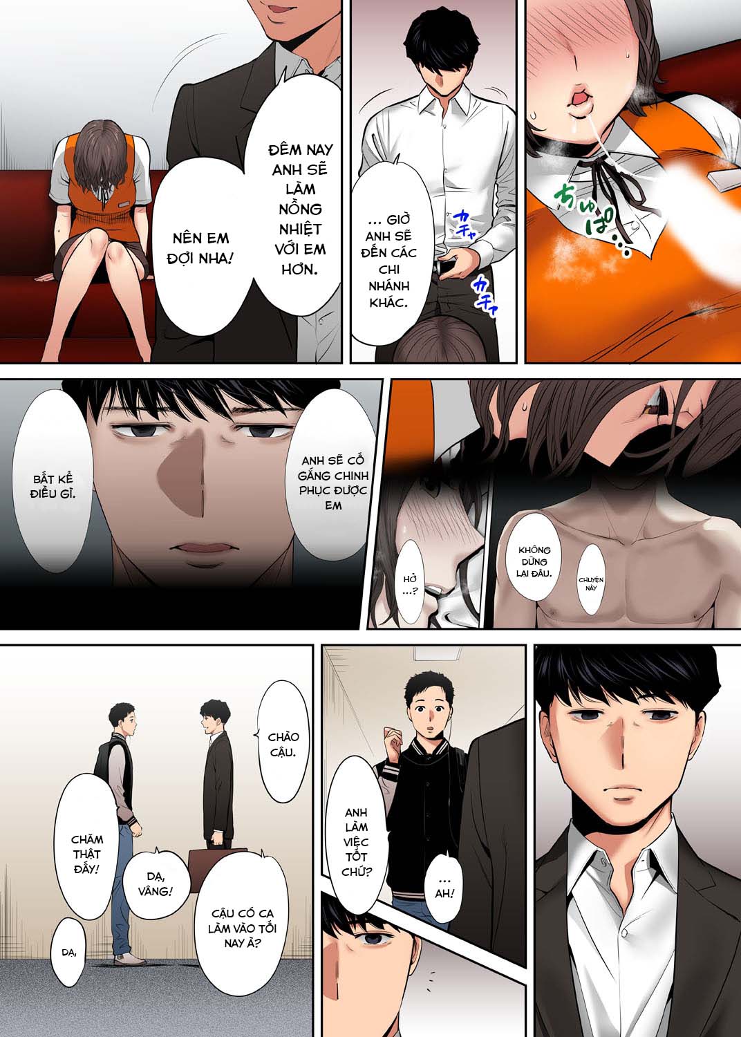 Đọc truyện hentai Cấp dưới của chồng làm tôi ra lênh láng... Ngoại tình thật là sướng đến điên đảo. - Chap 8