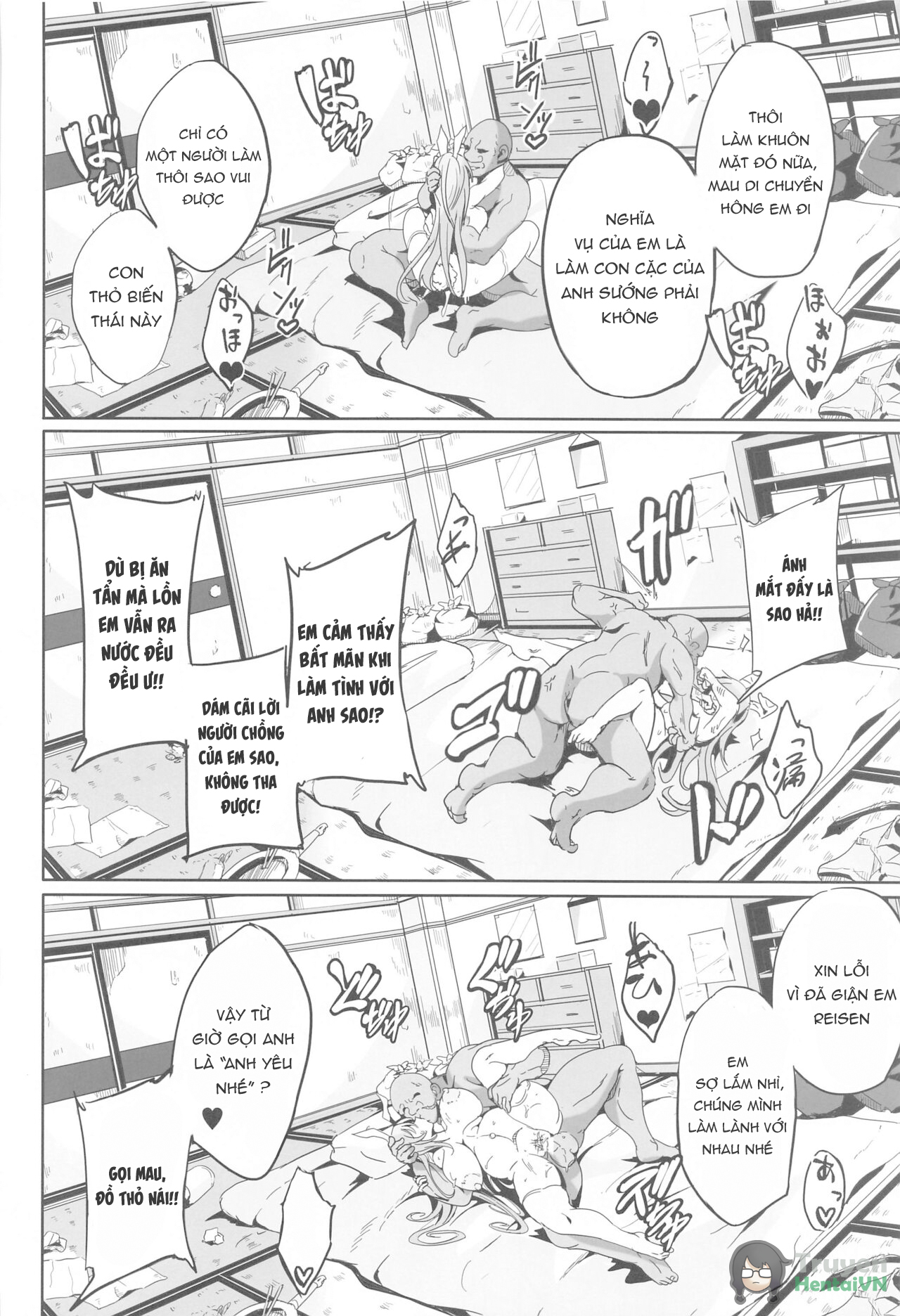 Đọc truyện hentai Bé thỏ dâm đãng bị yểm bùa yêu - Oneshot