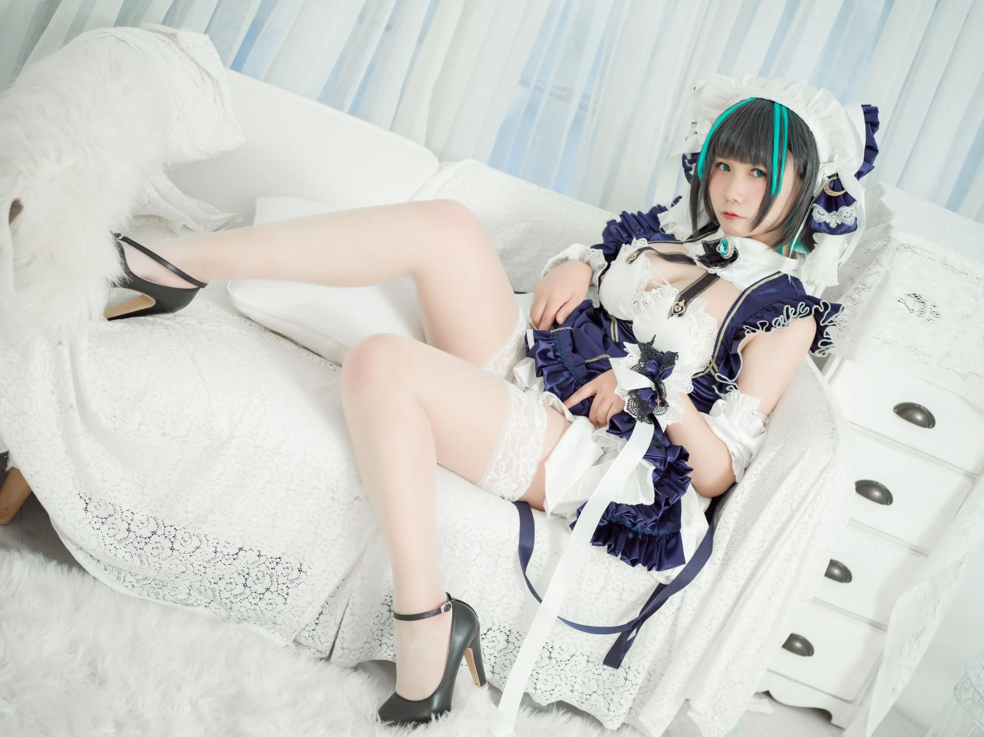 Đọc truyện hentai Tuyển tập Albums siêu phẩm Cosplay - Chap 910 - [Mahua Sauce] Cheshire