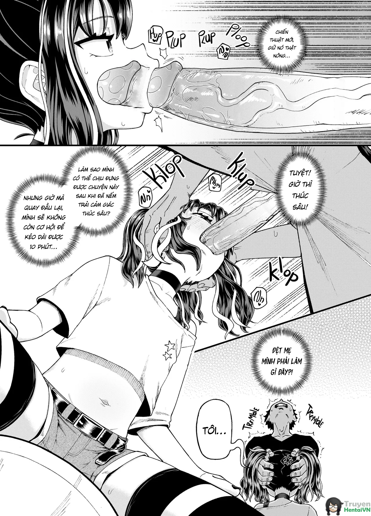 Đọc truyện hentai Uwa, Mesugaki Tsuyoi! | Crap, This Mesugaki's Too Powerful! - Oneshot