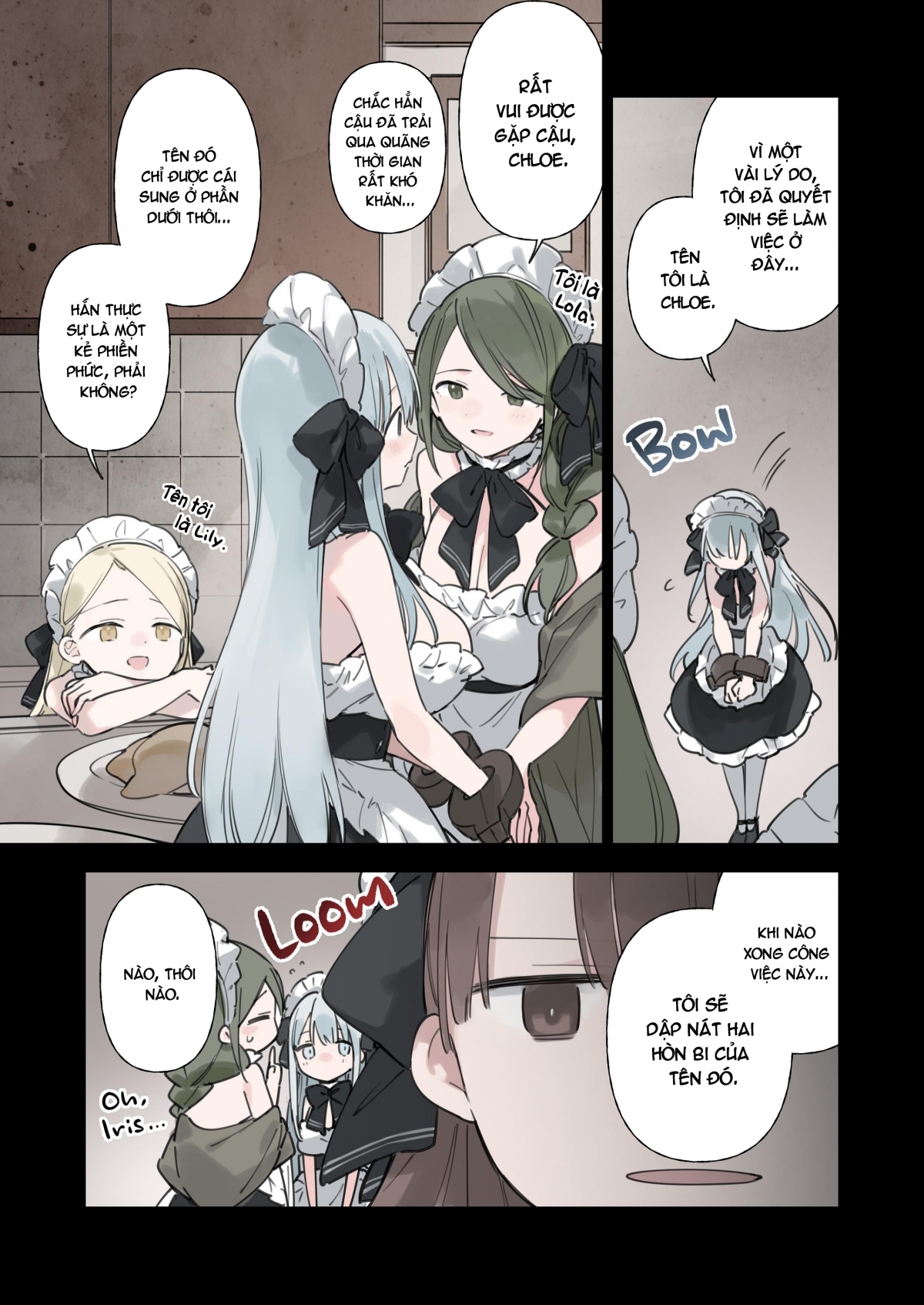 Đọc truyện hentai Sự sa ngã của nàng hầu gái tiểu thư quý tộc Oneshot