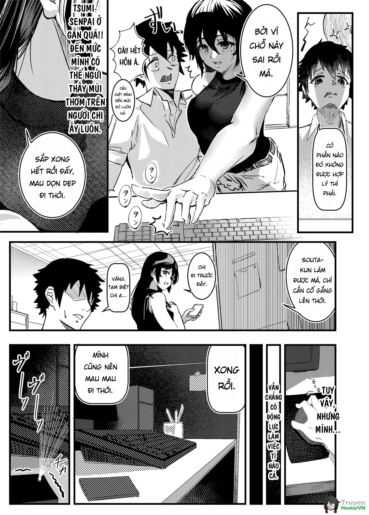 Đọc truyện hentai Tiền bối Maeno Tsumi nhưng không thỏa mãn mãn với người yêu, lần đầu ngoại tình Oneshot