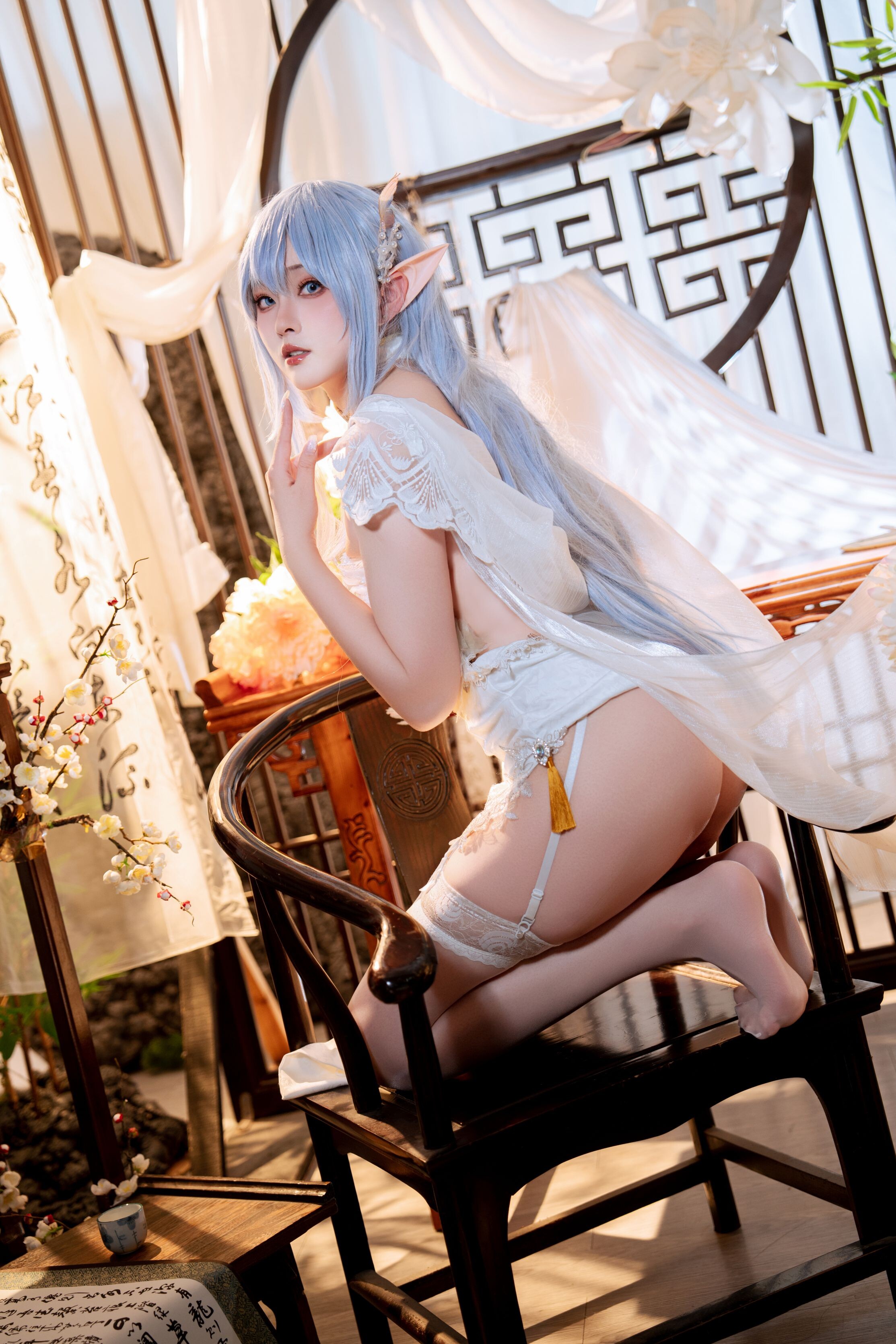 Đọc truyện hentai Tuyển tập Albums siêu phẩm Cosplay - Chap 978 - Natsuko - Azur Lane Albion Cheongsam