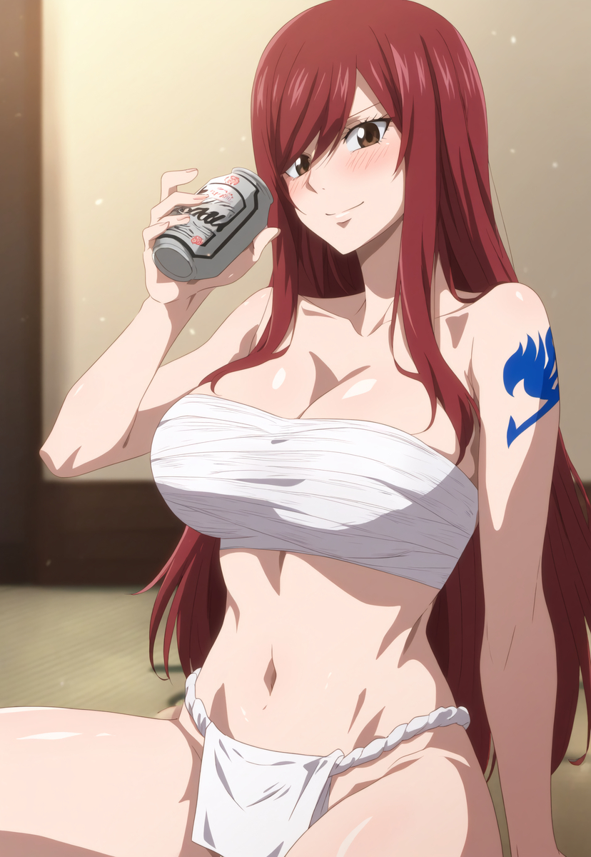 Đọc truyện hentai Tuyển tập Albums Art hentai - Chap 364 - Erza Scarlet Is Drunk