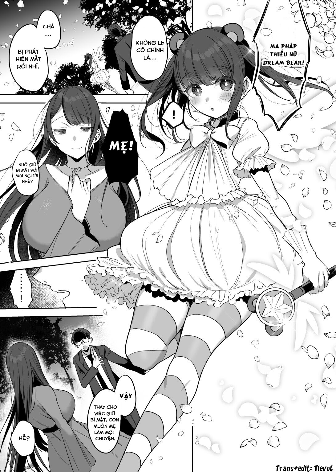 Đọc truyện hentai Mẹ tôi là ma pháp thiếu nữ - Hahaoya Mahou Shoujo Loli-ka NTR Manga