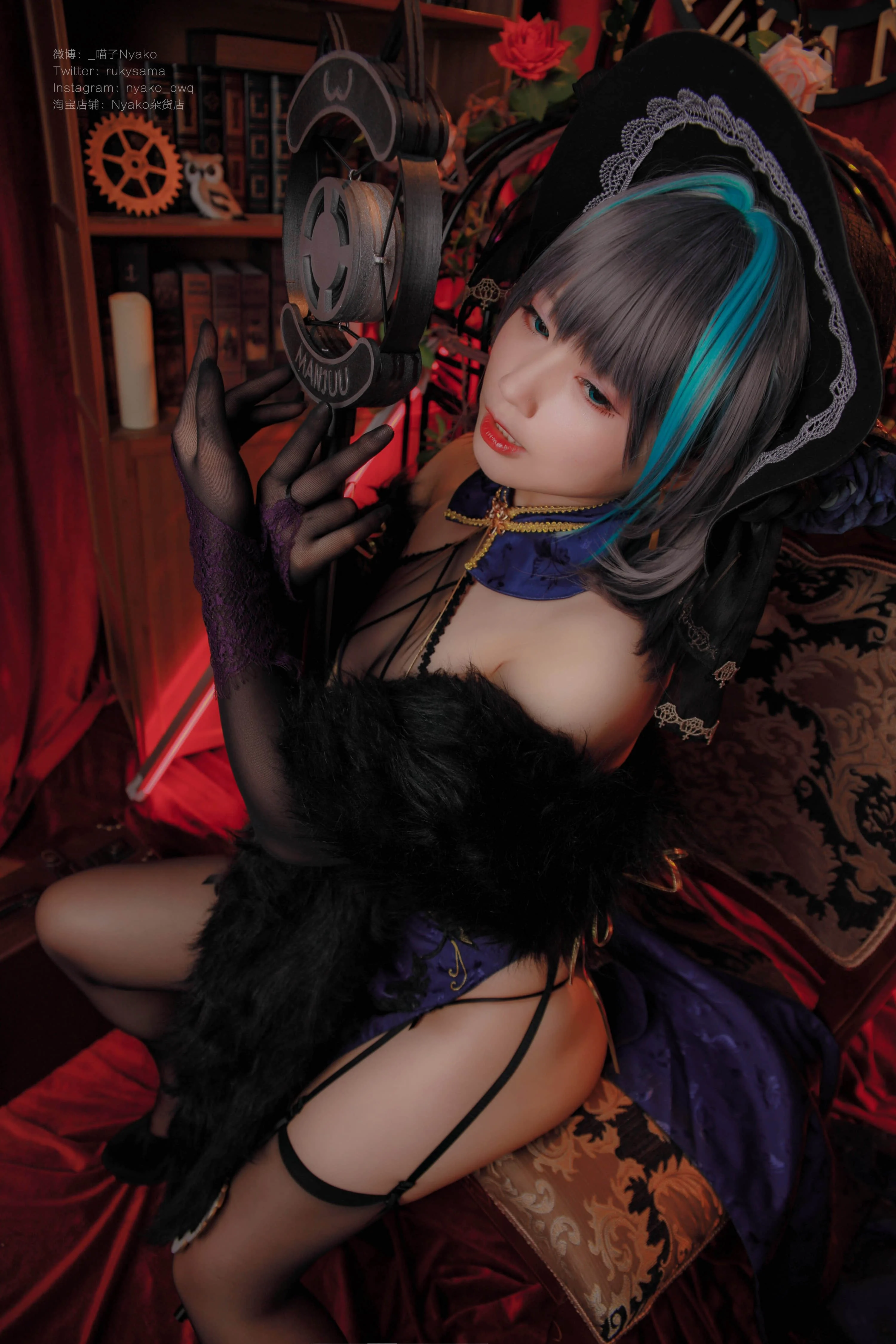 Đọc truyện hentai Tuyển tập Albums siêu phẩm Cosplay - Chap 808 - Nyako - Cheshire Cheongsam