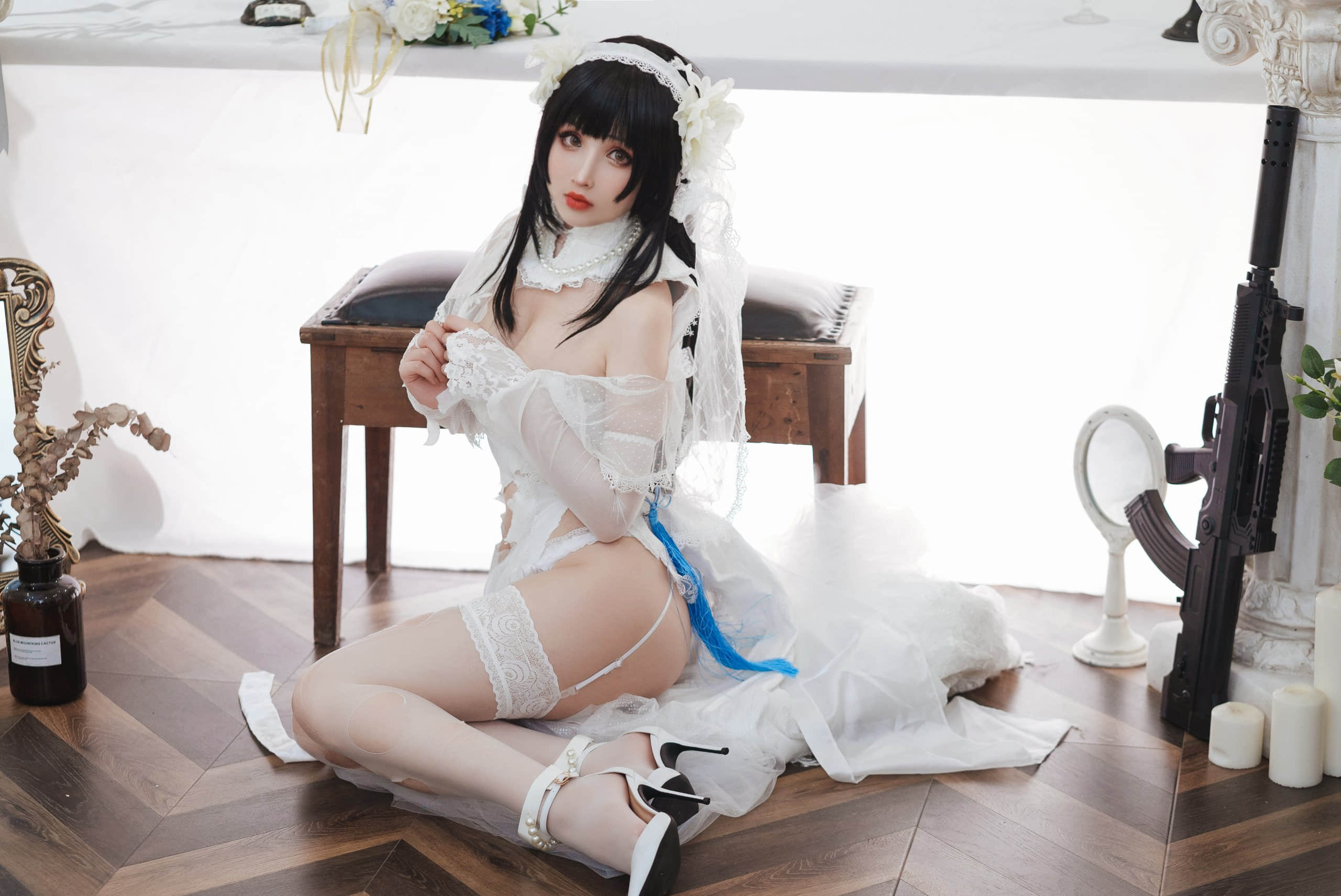 Đọc truyện hentai Tuyển tập Albums siêu phẩm Cosplay - Chap 789 - rioko - Type 95 (Girls is Frontline)