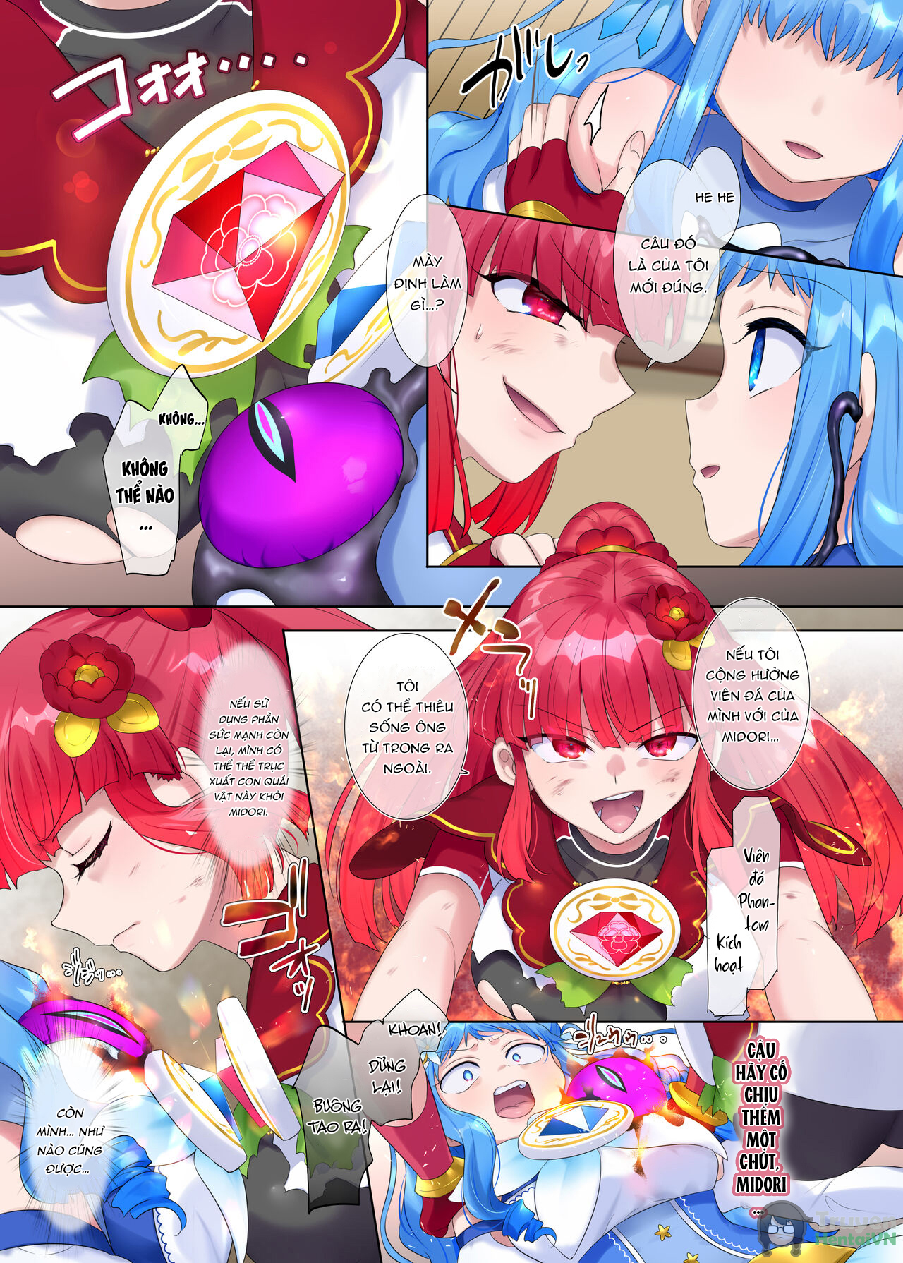 Đọc truyện hentai Mugen Seiki EX-Phantom season 2 ~Kokoro o Otosareru Hiiro no Mahou Shoujo~ - Oneshot
