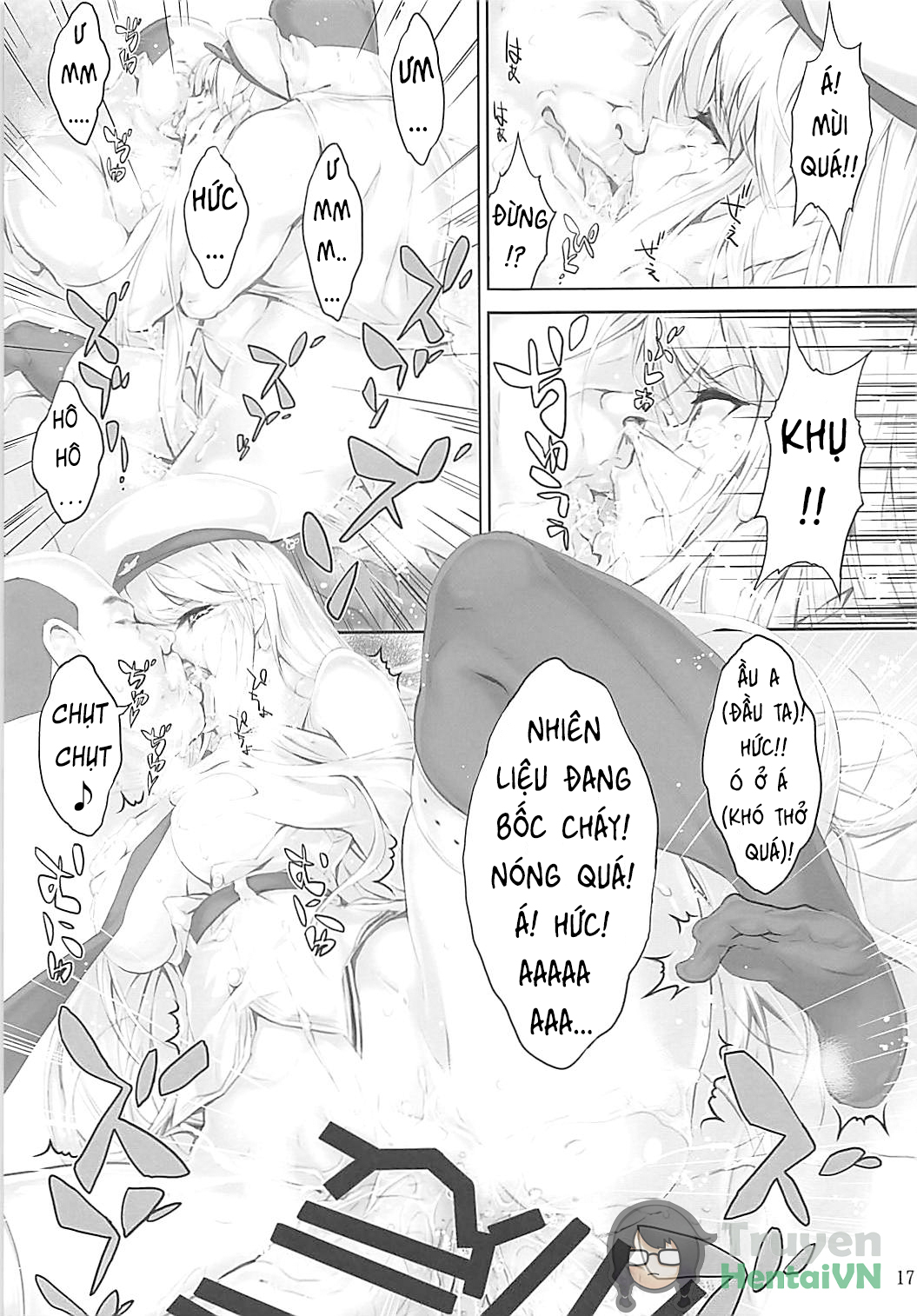 Đọc truyện hentai Saikyou Kuubo no Enpri-sama mo Gisou o Hazuseba Chuunen Yamatohou no Hyoutekikan - Oneshot