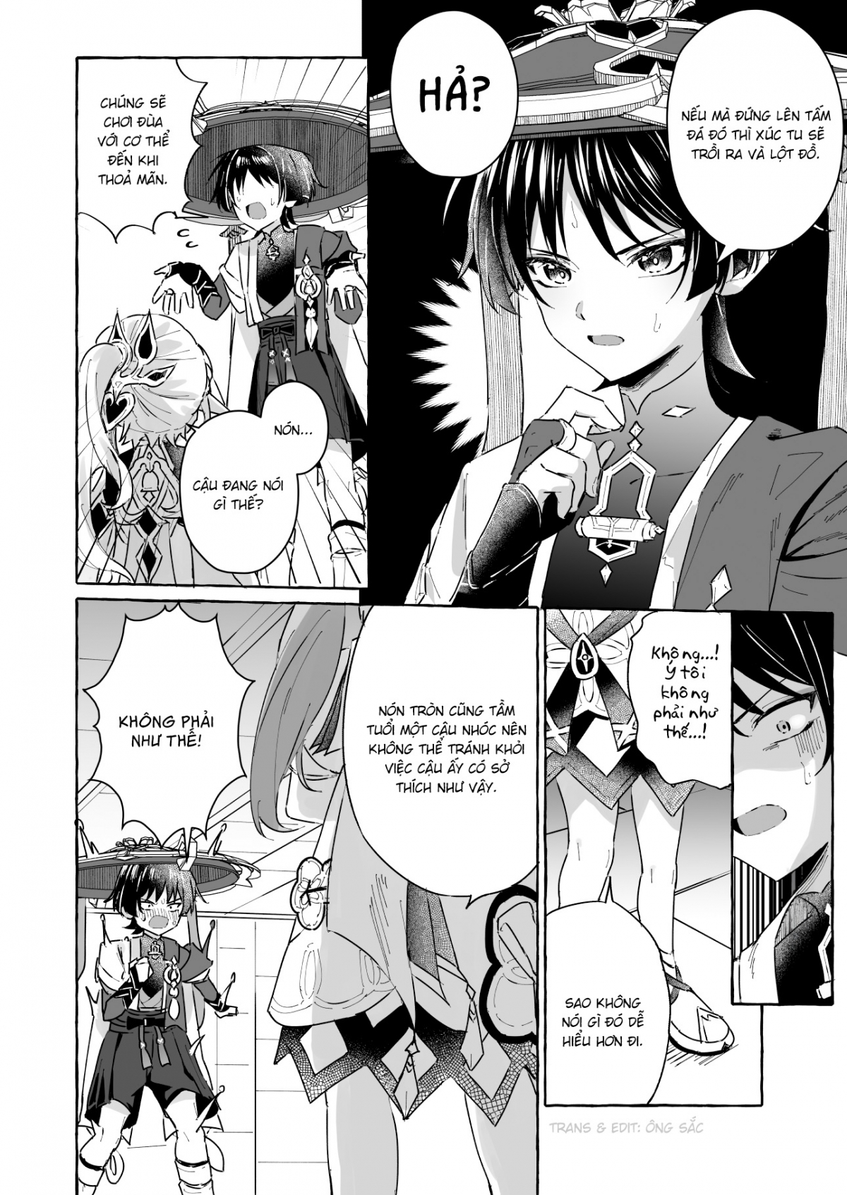 Đọc truyện hentai Làm gì có bí cảnh với bẫy tình dục 2 - Oneshot