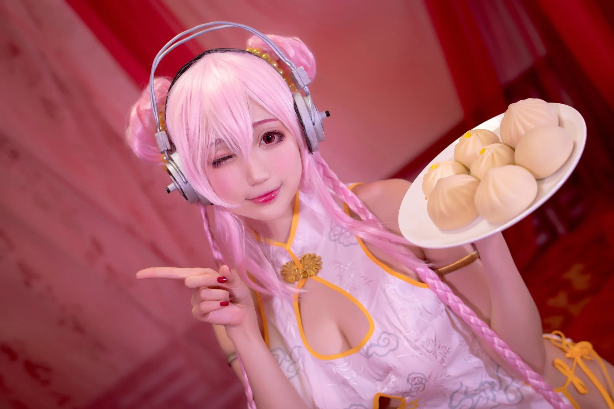 Đọc truyện hentai Tuyển tập Albums siêu phẩm Cosplay - Chap 885 - Zhou Ji is a cute rabbit NO.030 Cheongsam Sony