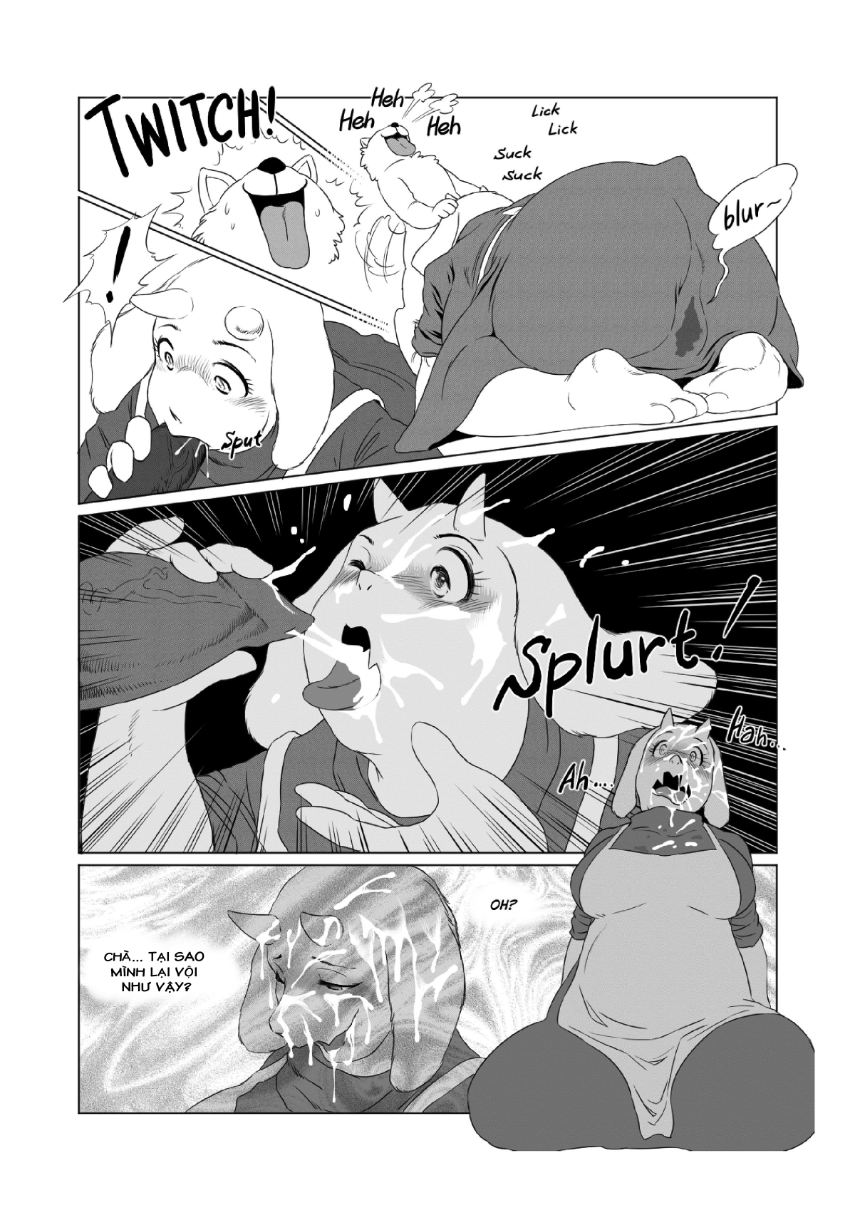 Đọc truyện hentai How About Is My Under Tail? - Oneshot