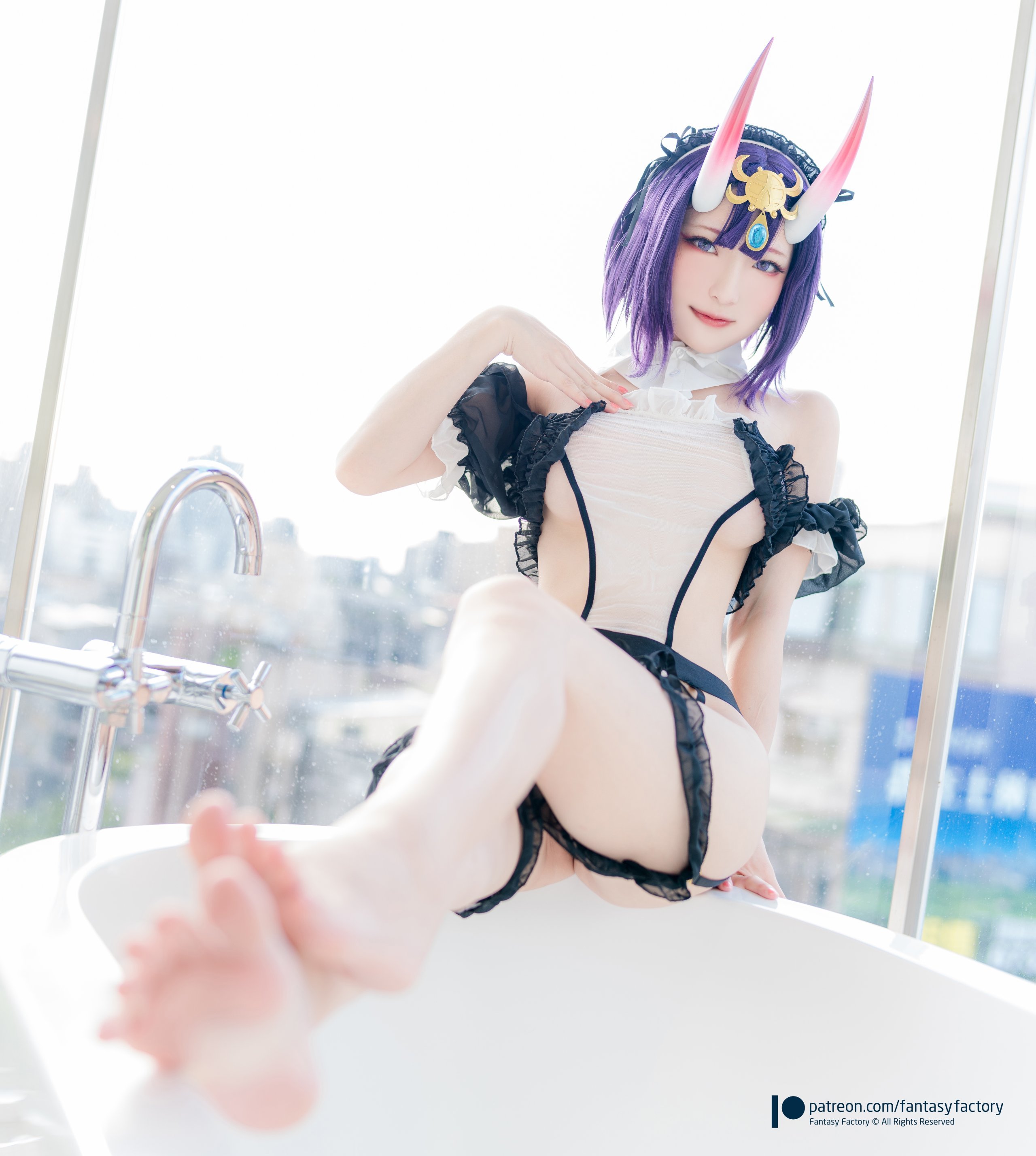 Đọc truyện hentai Tuyển tập Albums siêu phẩm Cosplay - Chap 759 - Fantasy Factory Xiao Ding - The Drunk Boy