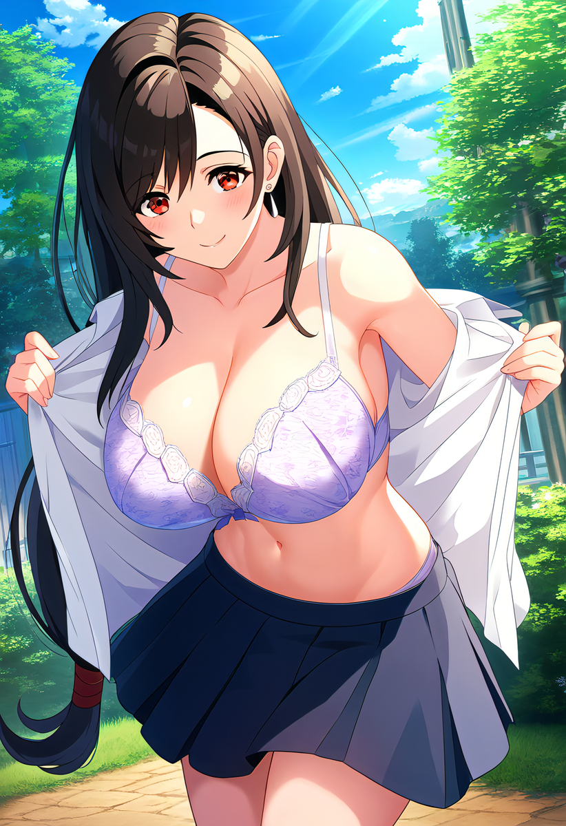 Đọc truyện hentai Tuyển tập Albums Art hentai - Chap 309 - Tifa Showing Off