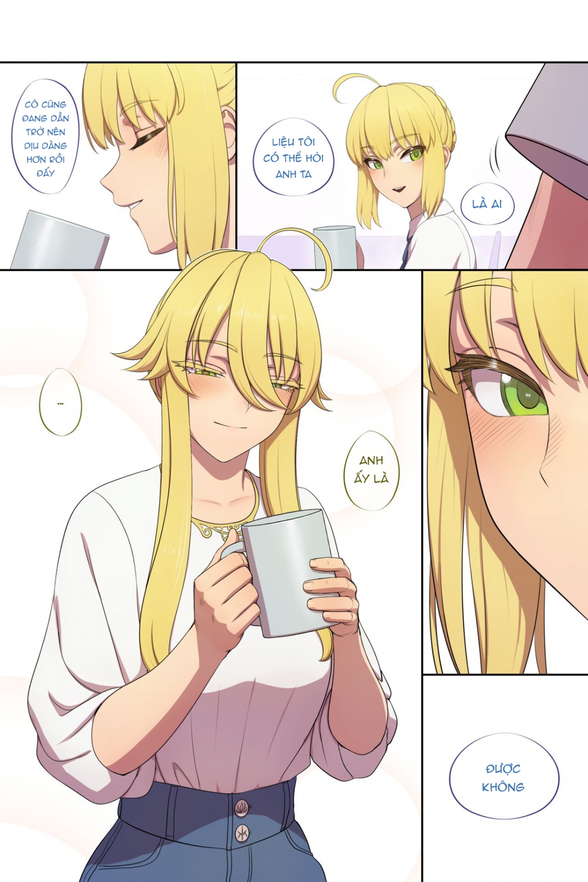 Đọc truyện hentai Lancer Artoria - Oneshot