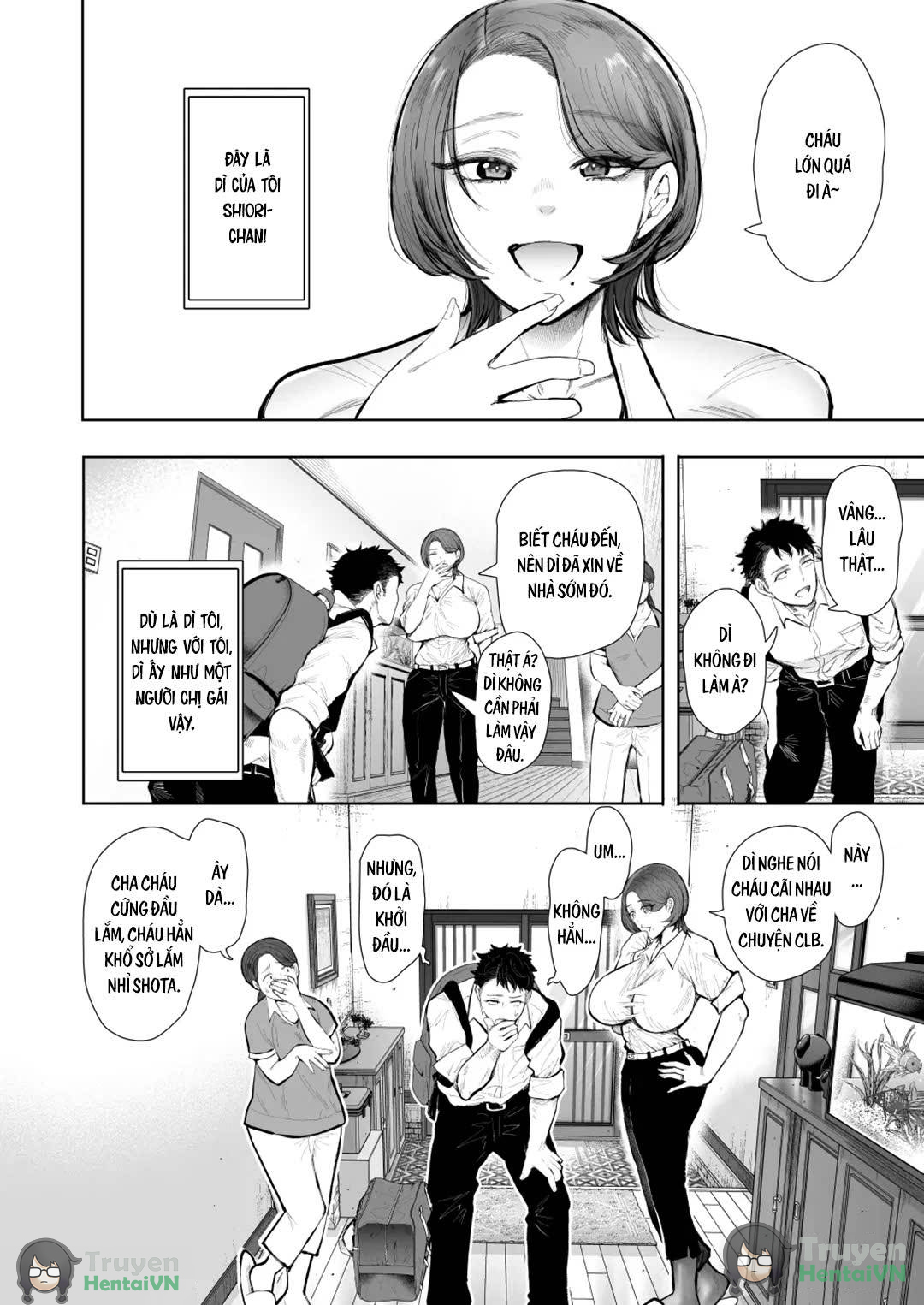 Đọc truyện hentai Ham muốn thầm kín của tôi và dì - Oneshot