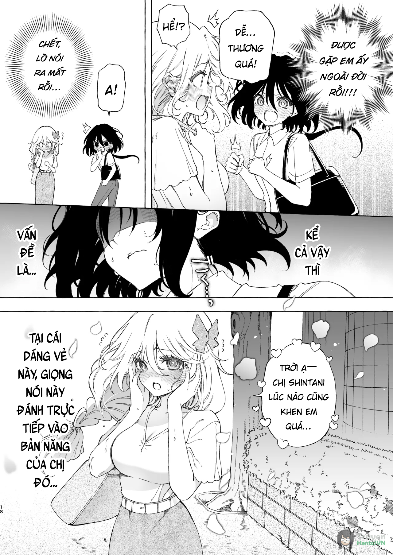 Đọc truyện hentai Mimi de Koishita Douryou ~OnaSuppo Onsei Otaku Onna ga Douryou no Koe ni Hannou Shite Ikimakuri~ - Oneshot