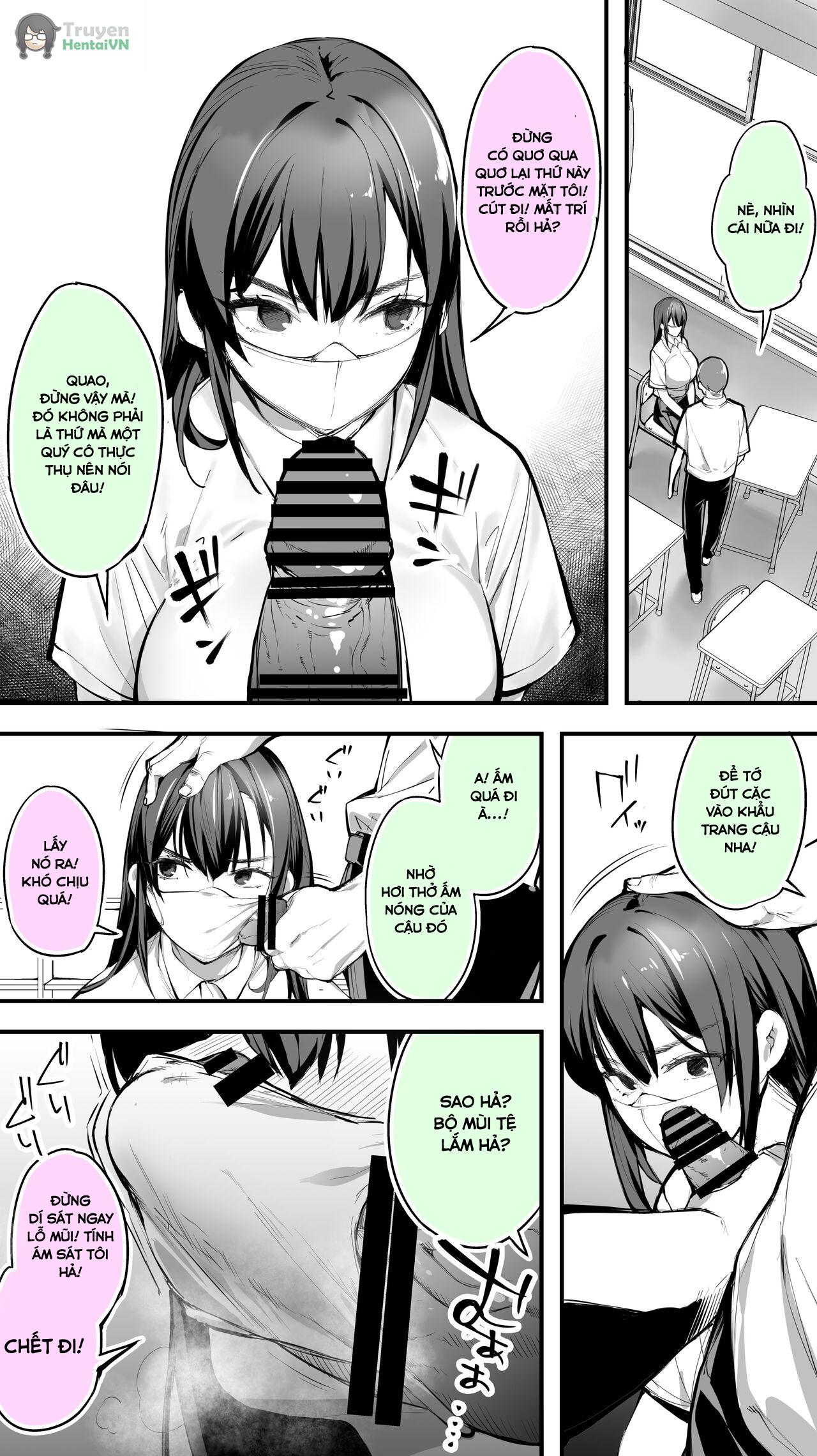Đọc truyện hentai Okoranaide Hoshikawa-san - Oneshot